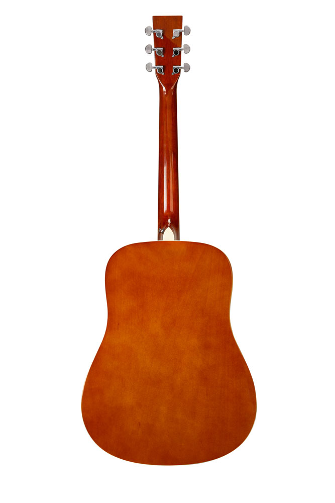 SX Guitar Dreadnought Acoustic - Gloss Natural