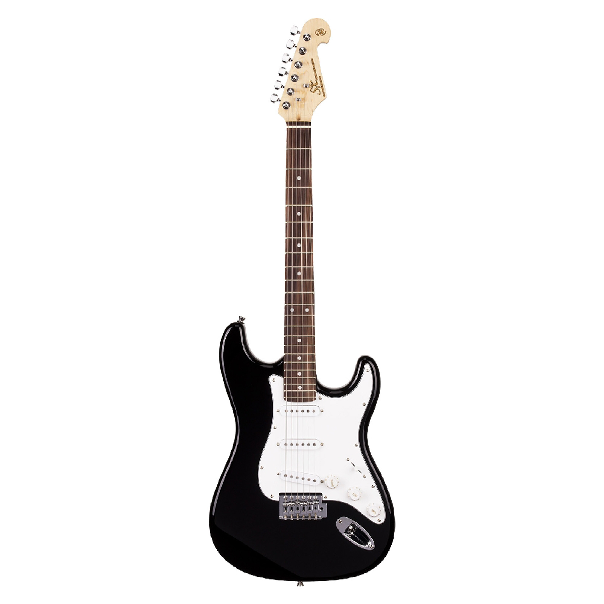 SX Guitar Stratocaster Electric Package Guitar - Black