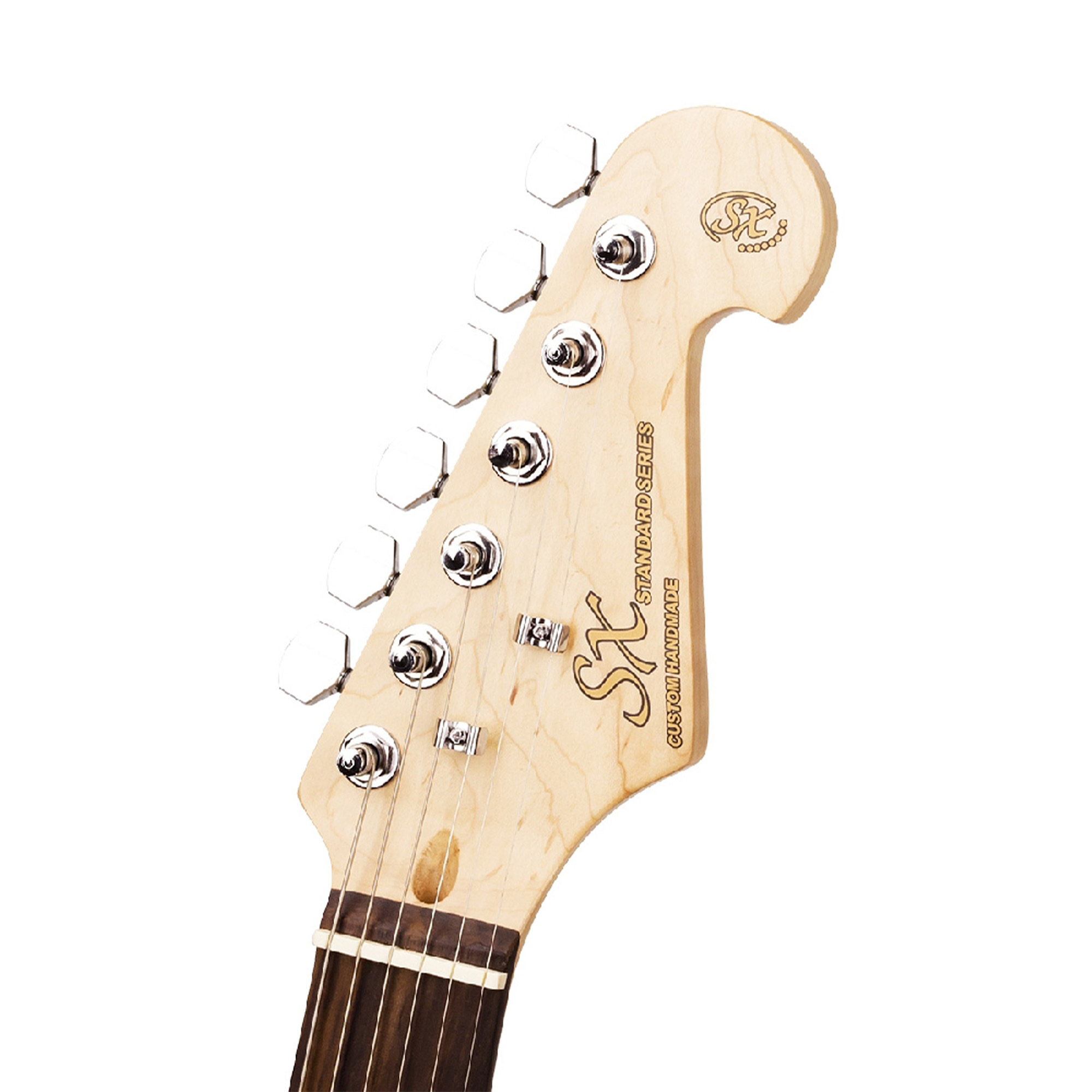 SX Guitar Stratocaster Electric Package Guitar - Black