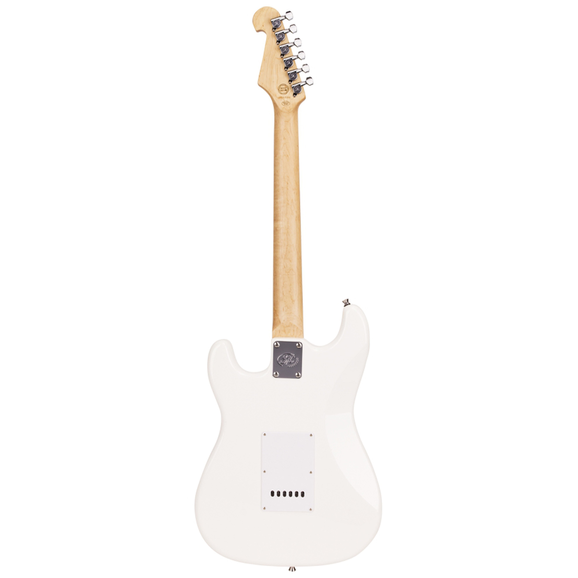 SX Guitar Stratocaster Electric Package Guitar - White