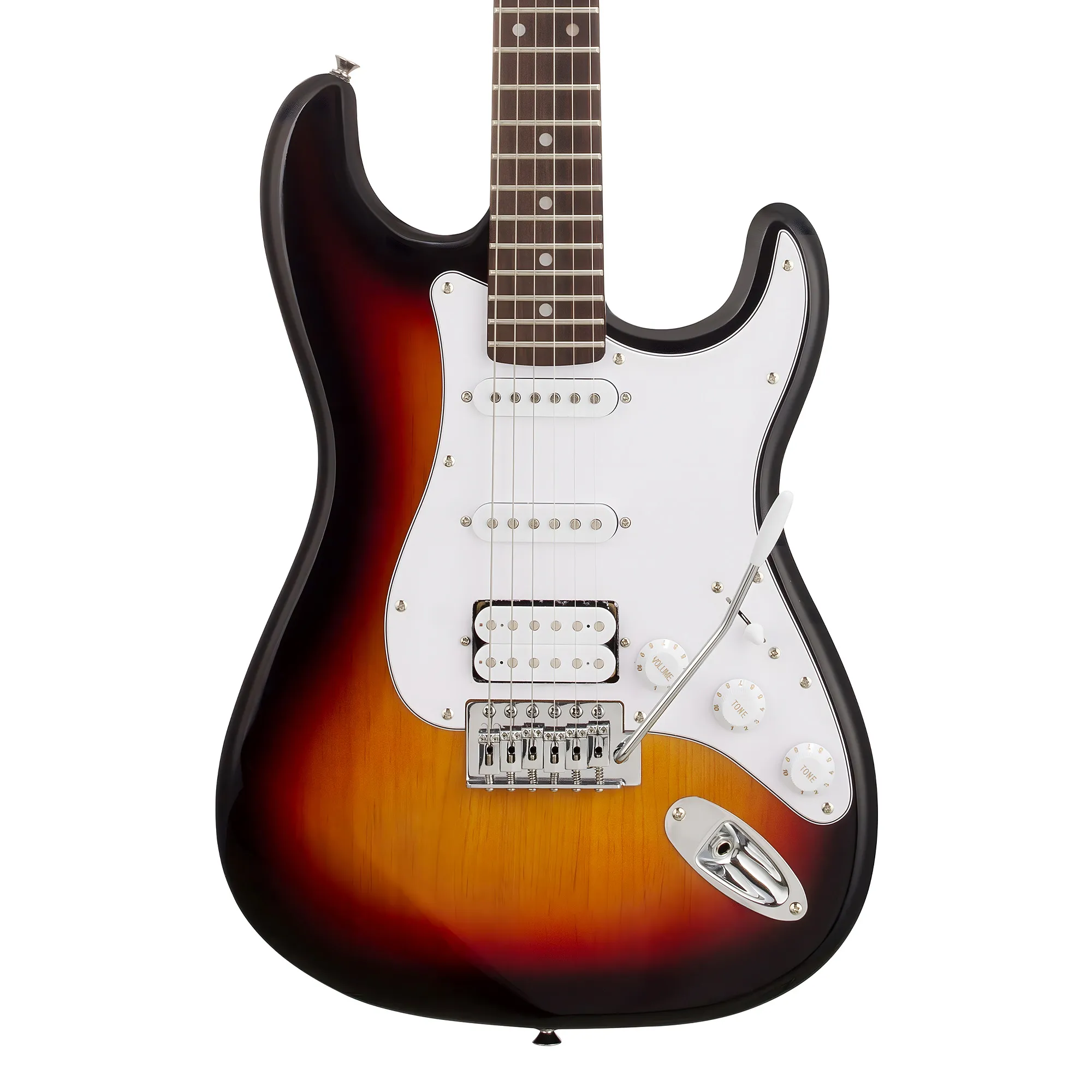 SX Stratocaster Electric Package Guitar – Sunburst