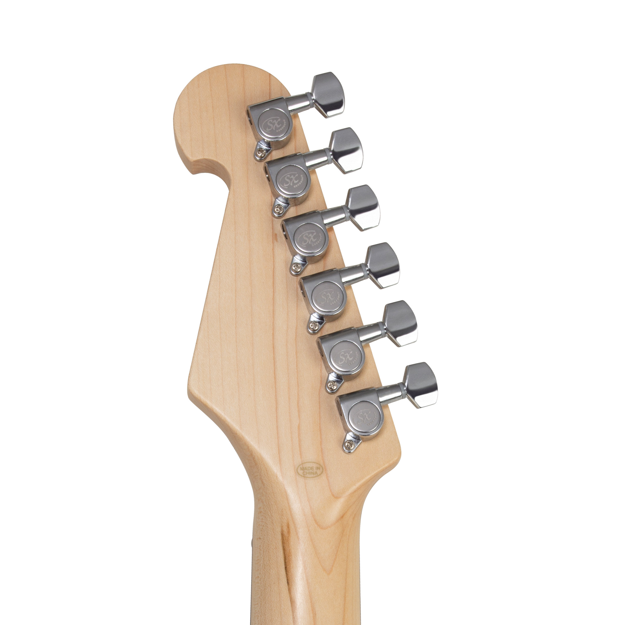 SX Stratocaster Electric Package Guitar – Metallic Ice Blue