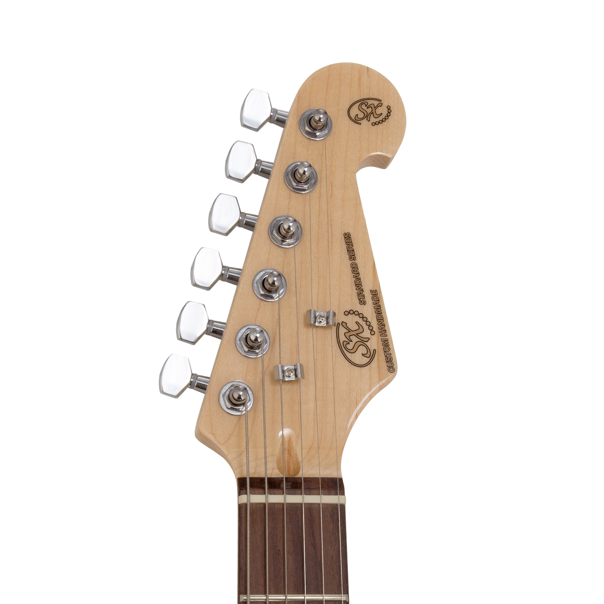 SX Stratocaster Electric Package Guitar – Surf Green