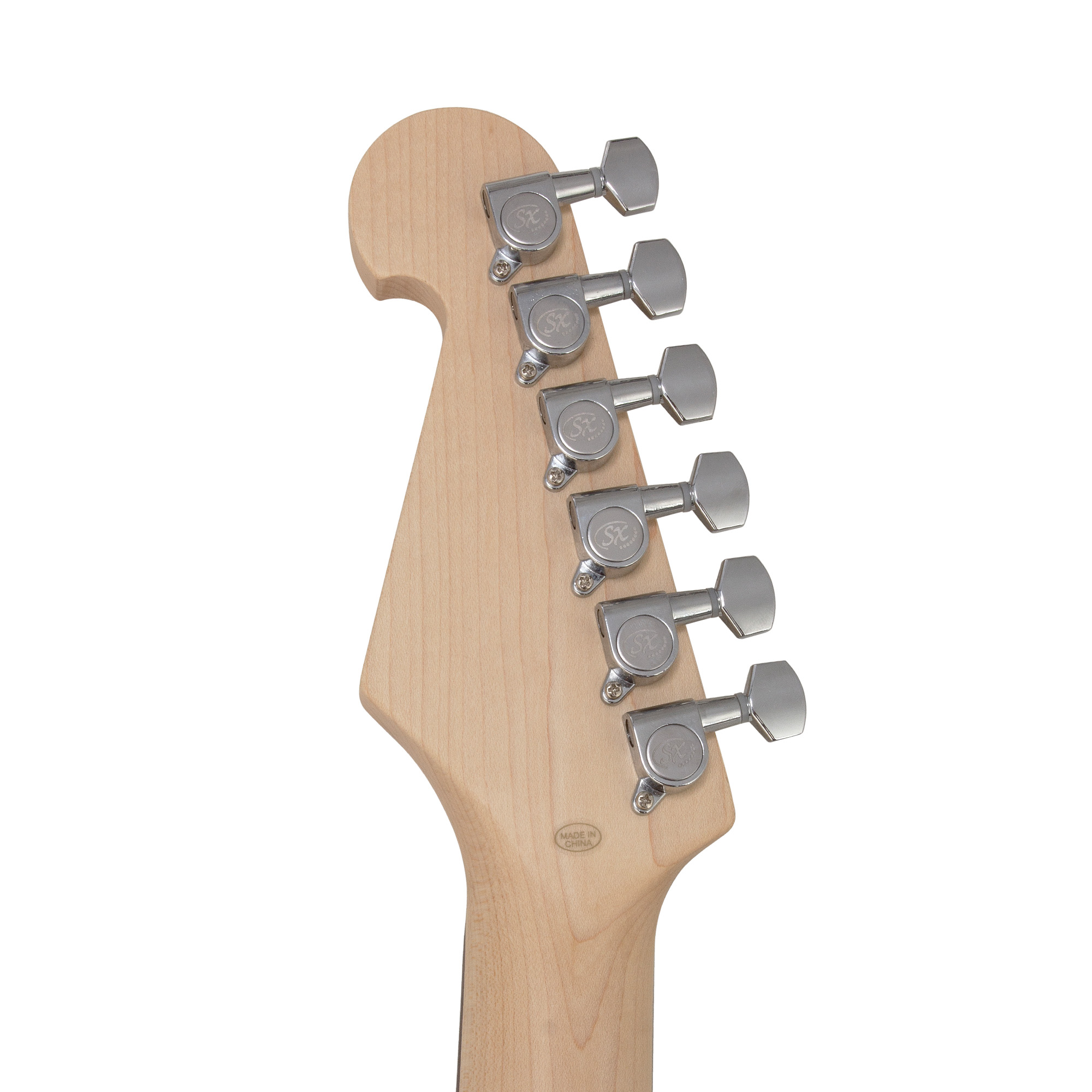 SX Stratocaster Electric Package Guitar – Surf Green