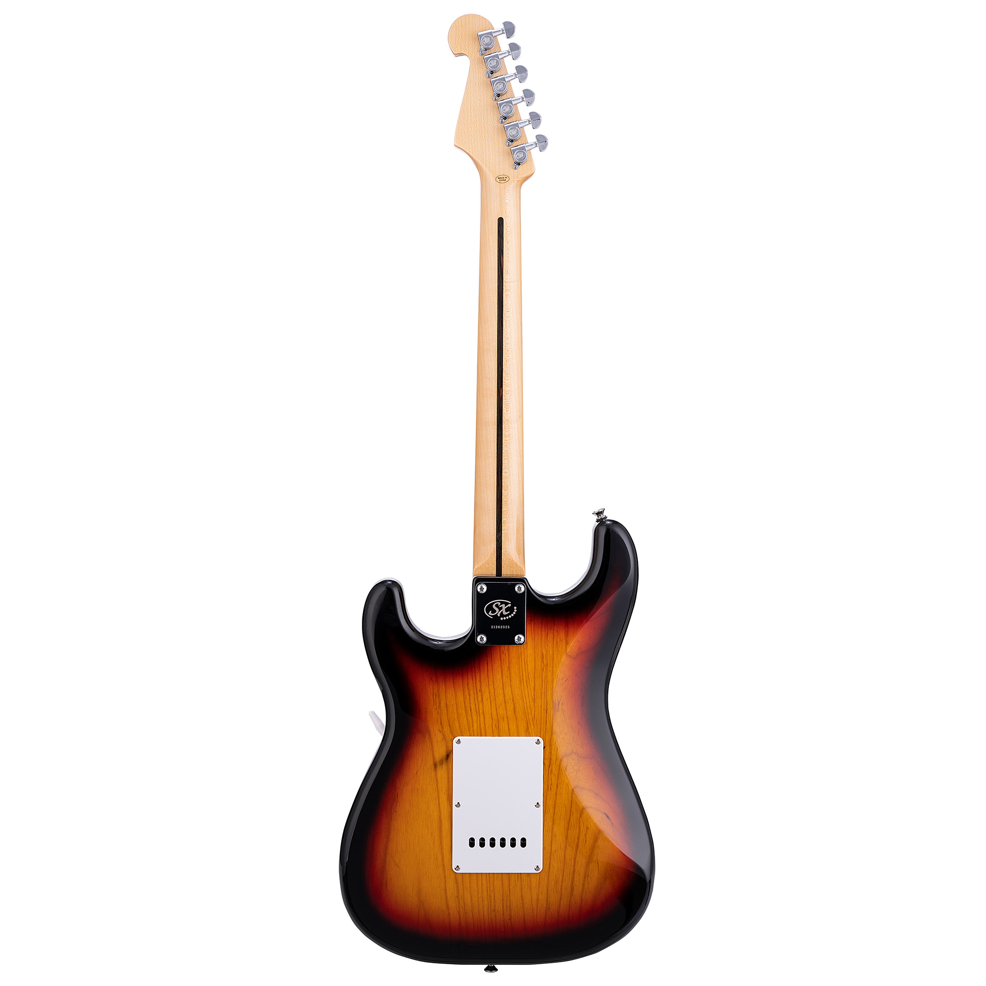 SX Guitar American Swamp Ash Electric Guitar - Sunburst