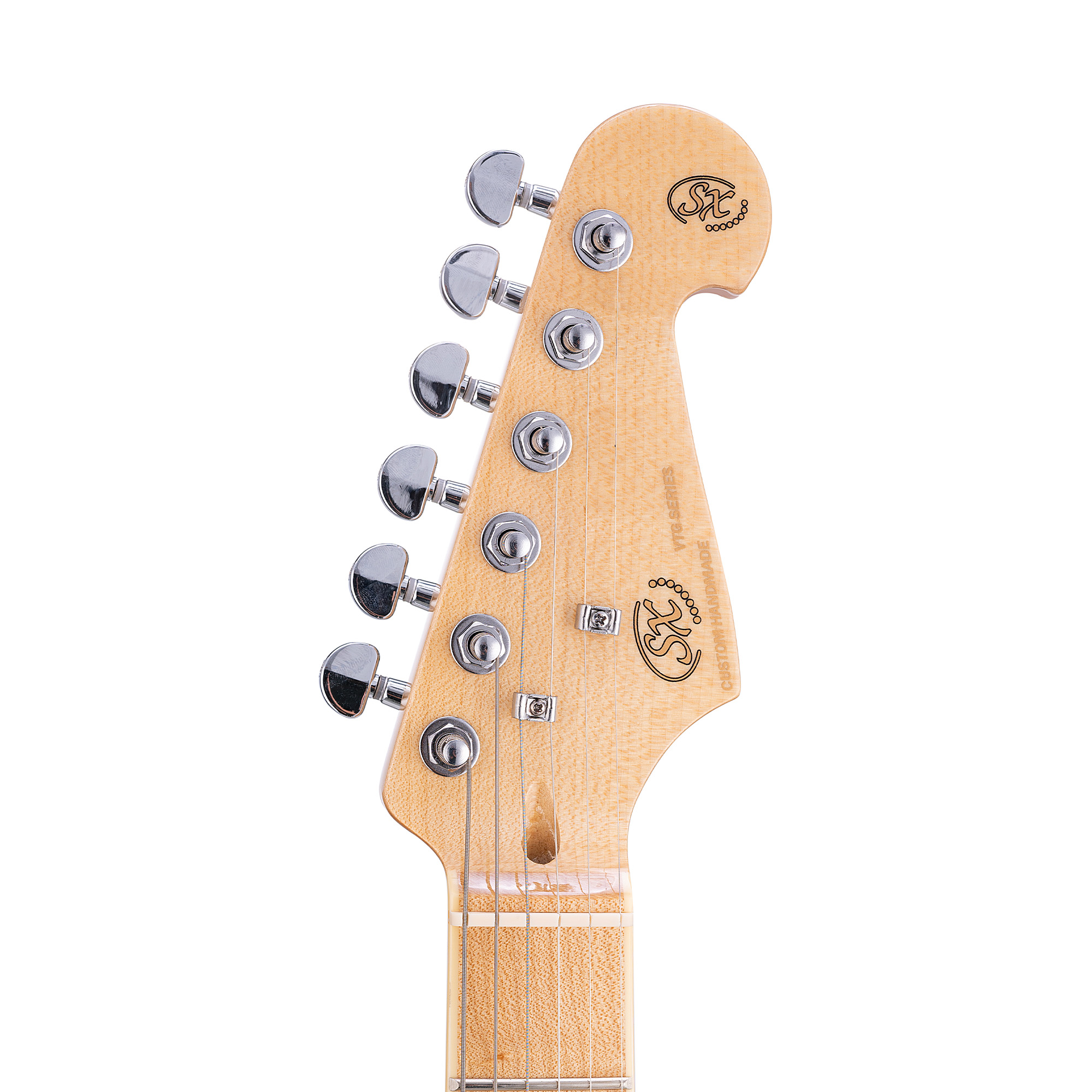 SX Guitar American Swamp Ash Electric Guitar - Sunburst