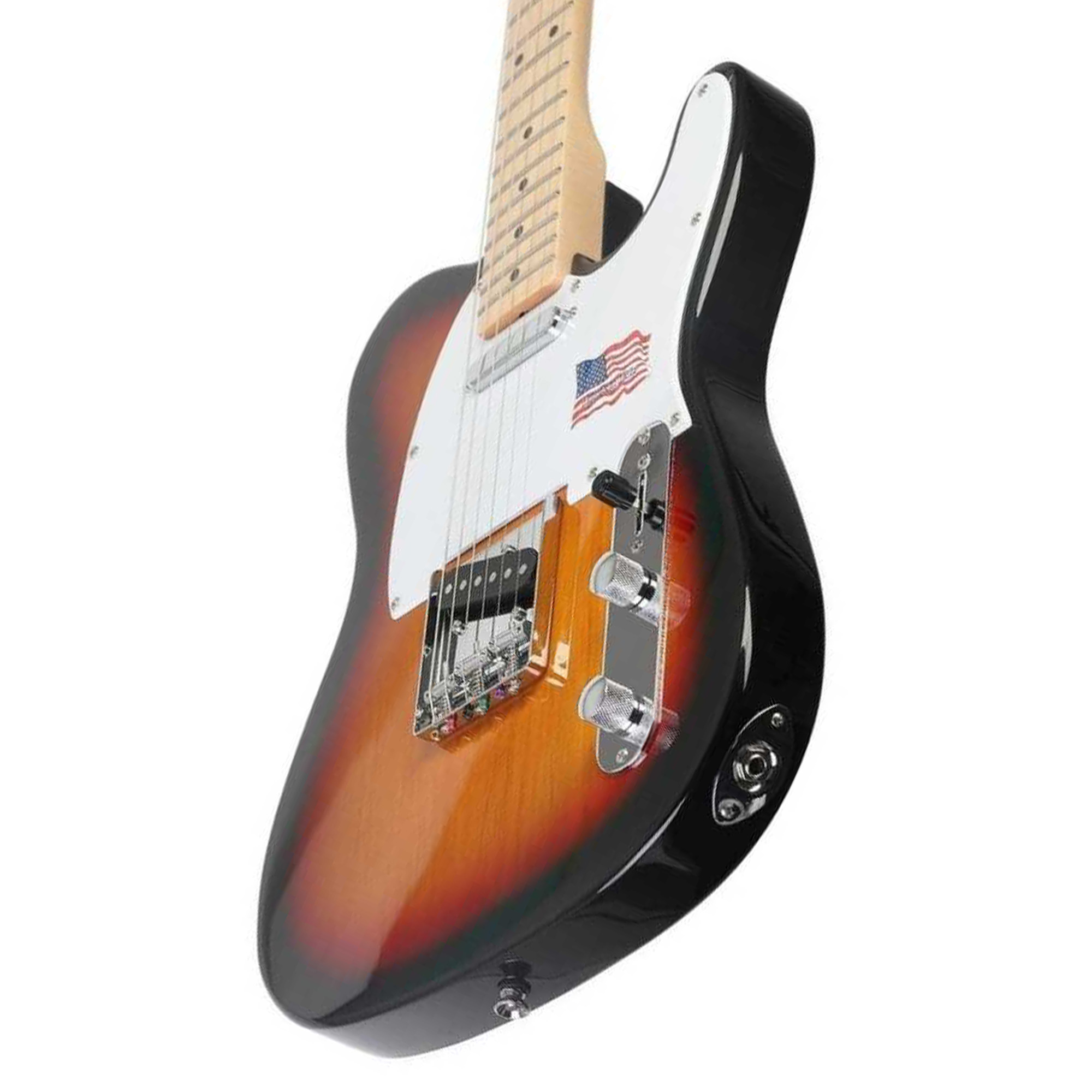 SX Guitar Series Teaser American Alder Electric Guitar - Sunburst
