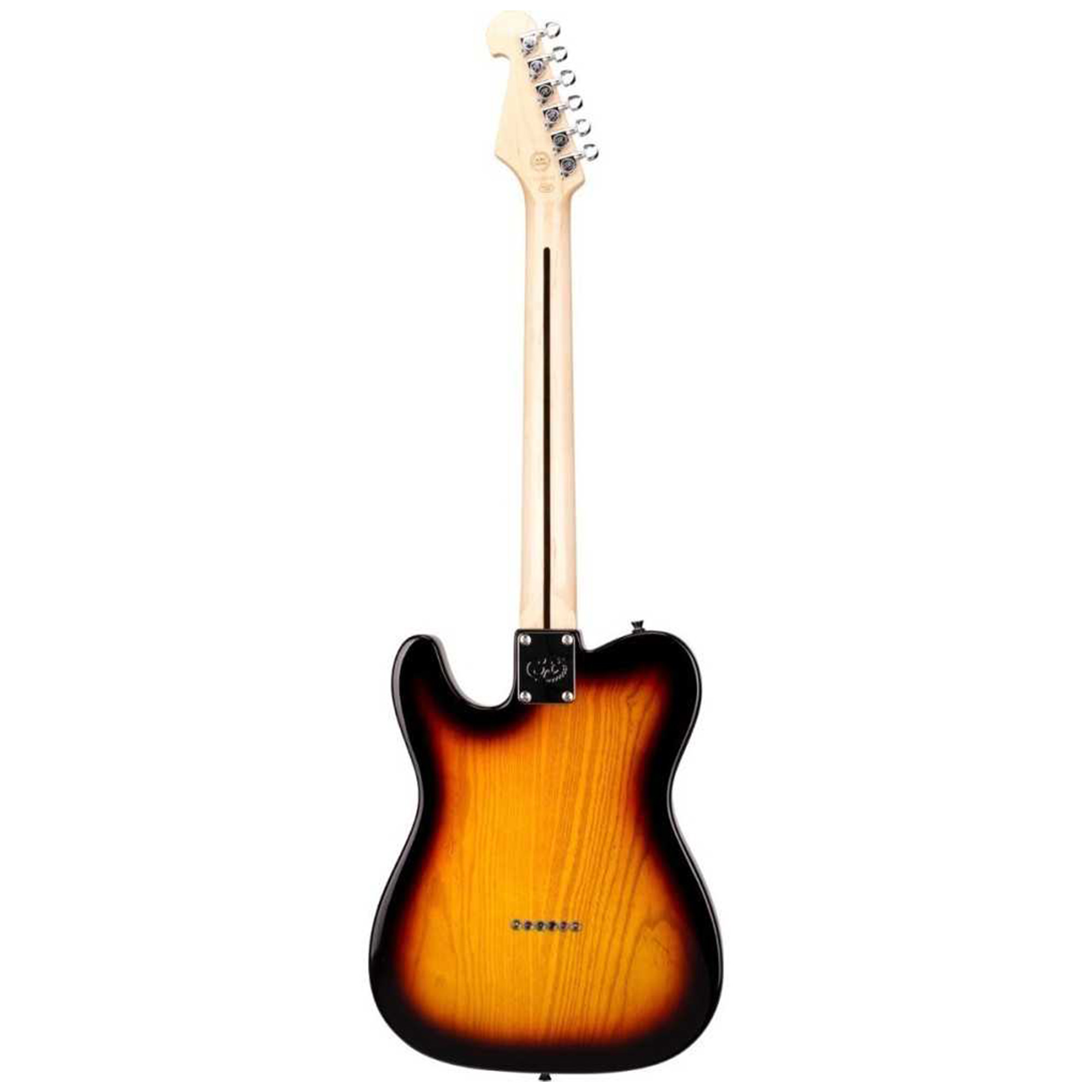 SX Guitar Semi Hollow Body Telecaster Electric Guitar - Sunburst