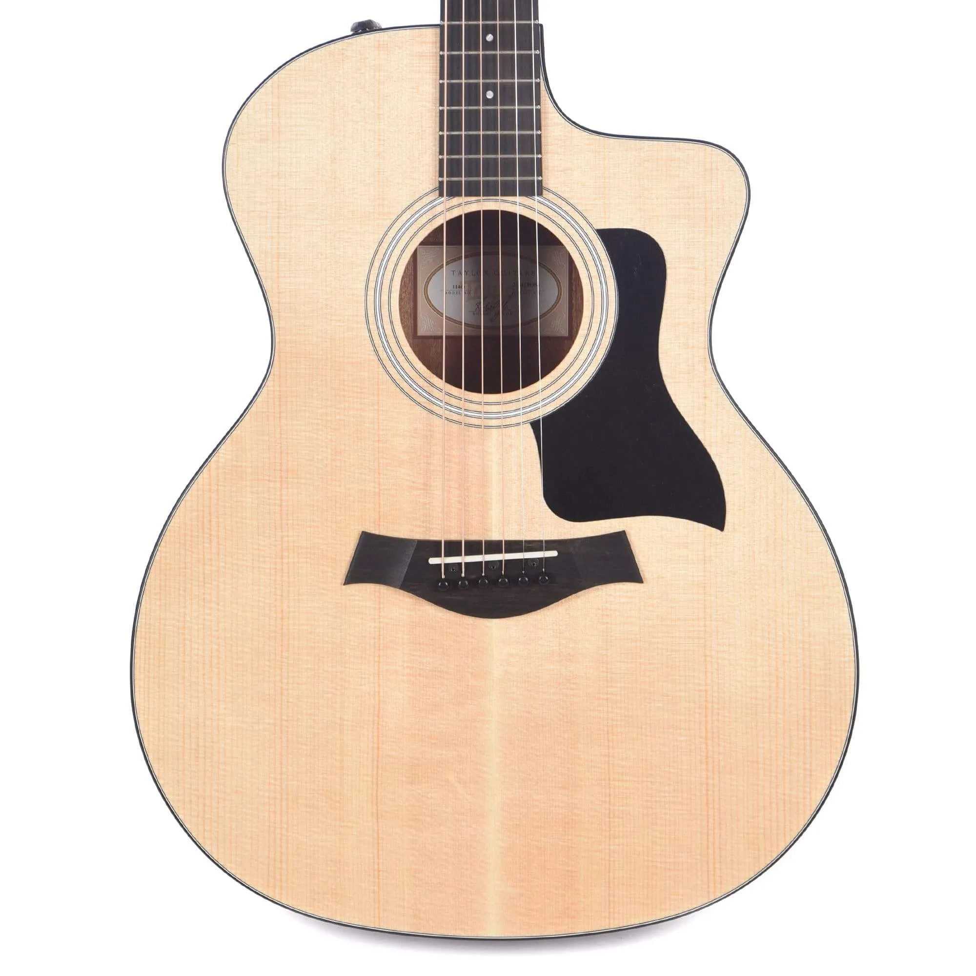 Taylor 114ce Grand Auditorium Walnut Sitka Acoustic Electric Guitar - Natural