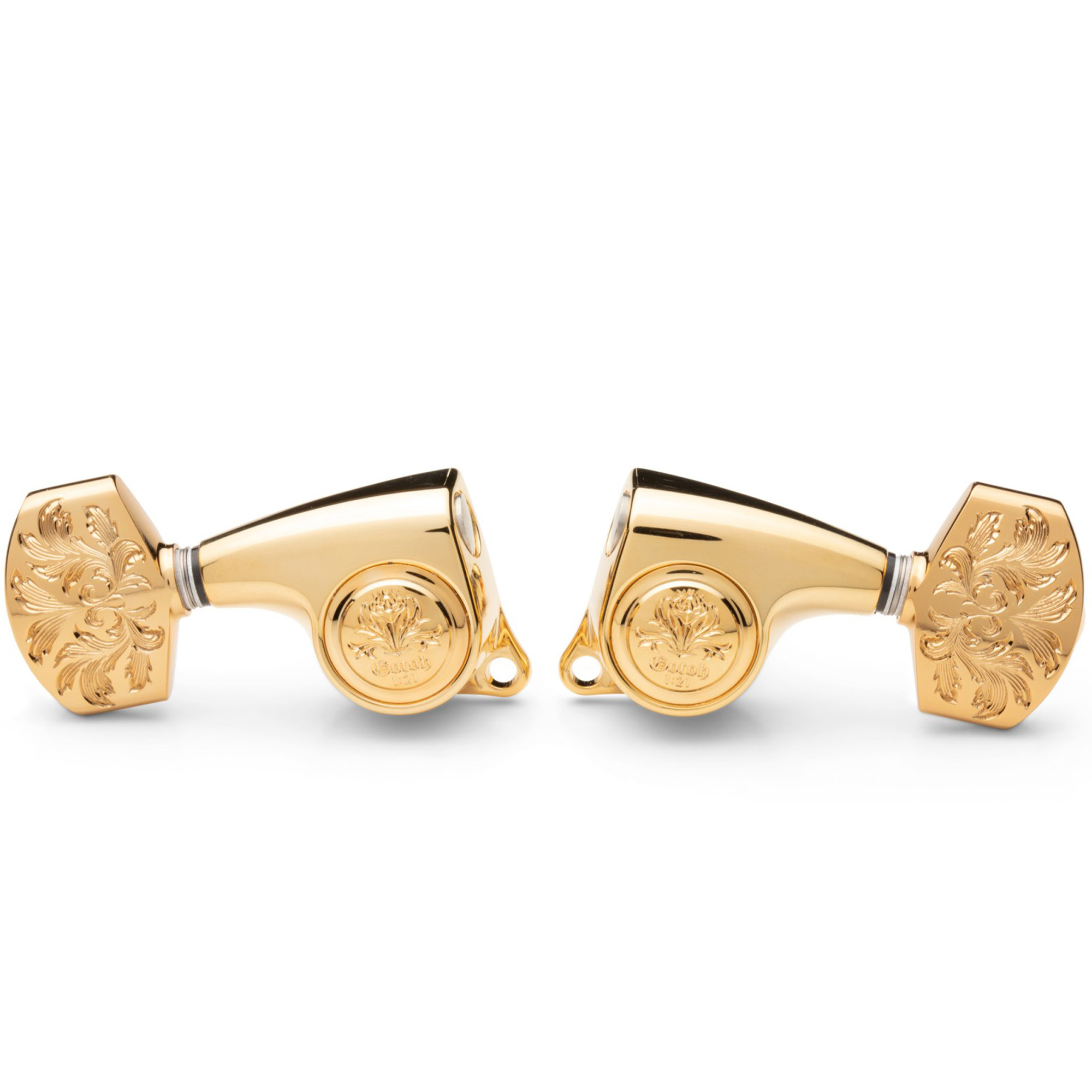 Taylor Gotoh Luxury Tuners Set 21:1 - 6-String - Polished Gold
