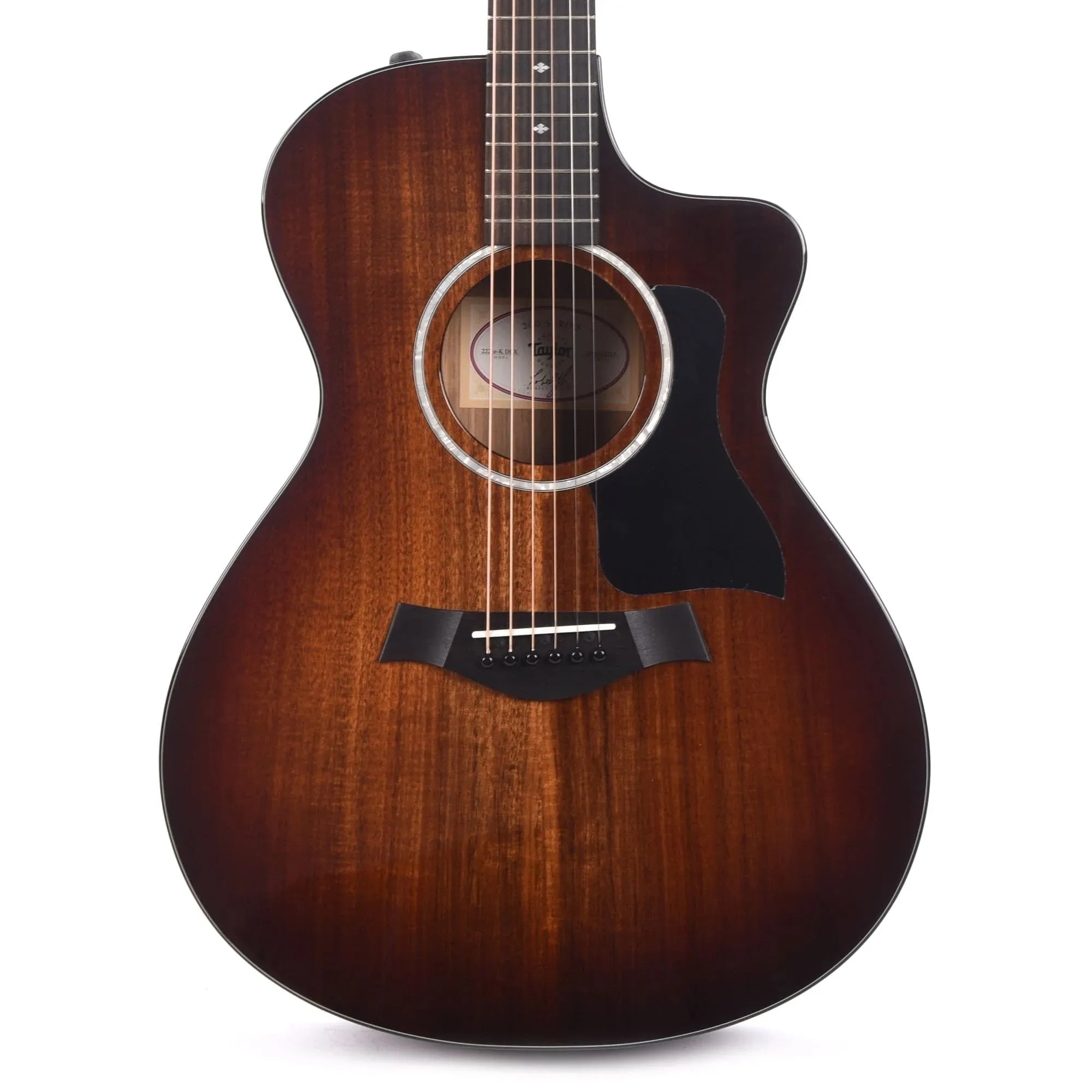 Taylor 222ce Grand Concert Acoustic Electric Guitar - Shaded Edge Burst