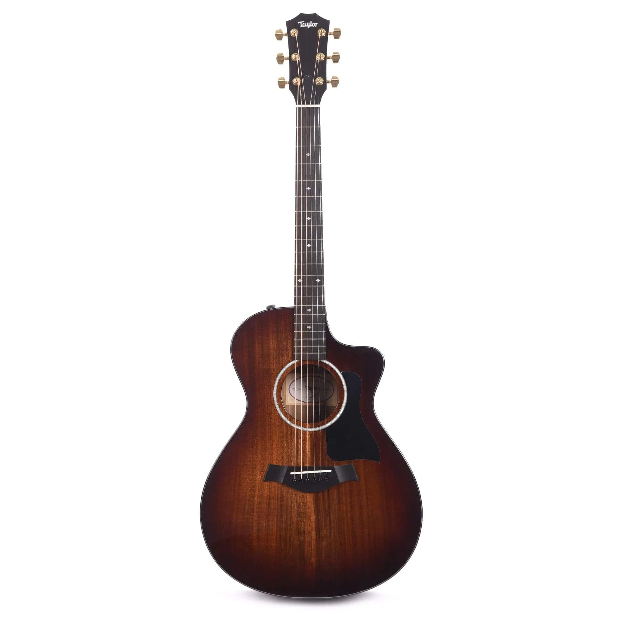 Taylor 222ce Grand Concert Acoustic Electric Guitar - Shaded Edge Burst