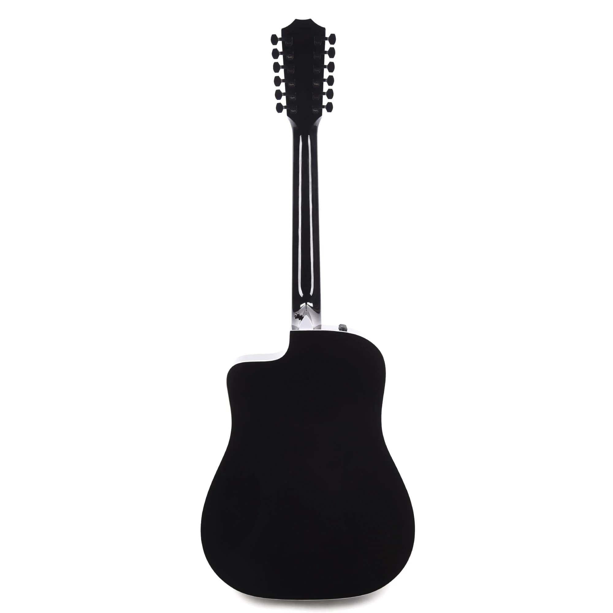 Taylor 250ce Plus Acoustic Electric Guitar 12 String - Black (PRE ORDER)