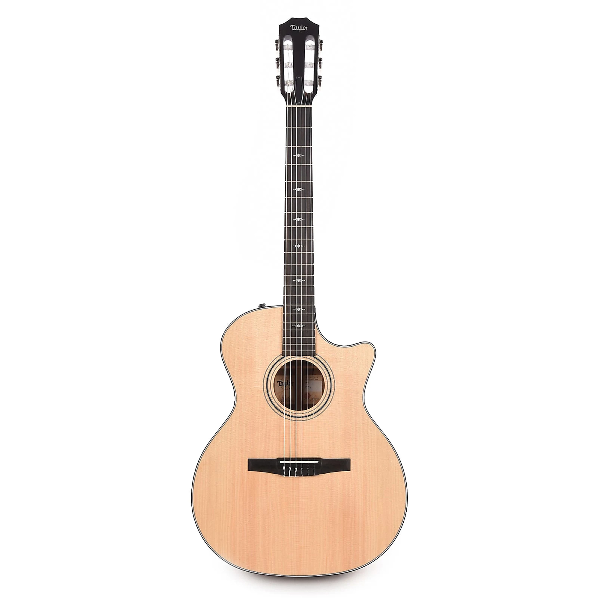 Taylor 314ce Nylon Acoustic Electric Guitar - Natural Sitka Spruce