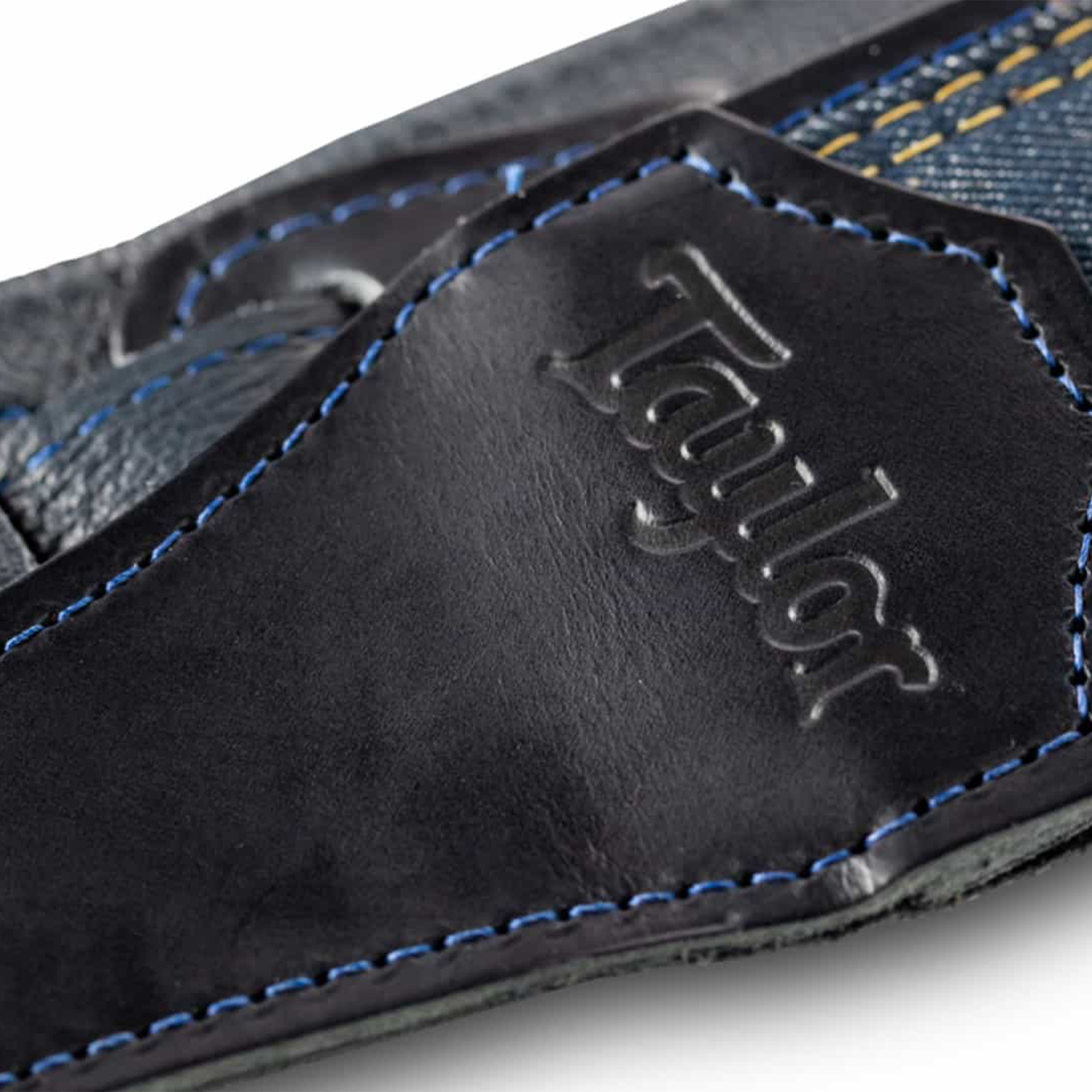 Taylor Blue Denim 2.5" Guitar Strap - Navy Edge