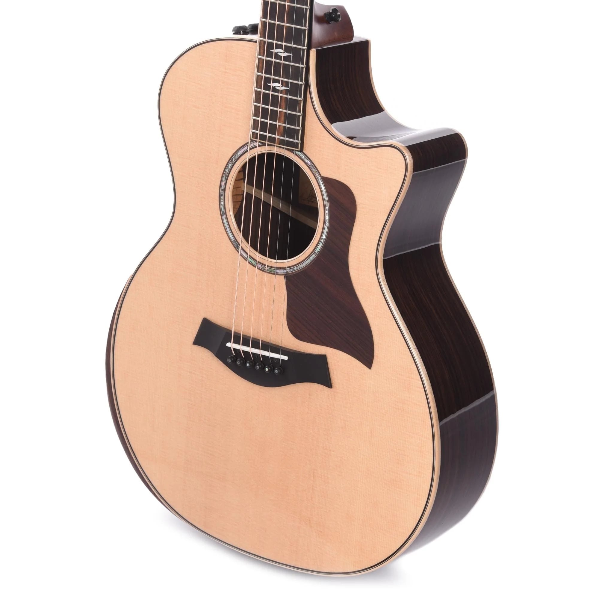 Taylor 814ce Grand Auditorium Indian Rosewood Acoustic Electric Guitar V Class Bracing - Natural