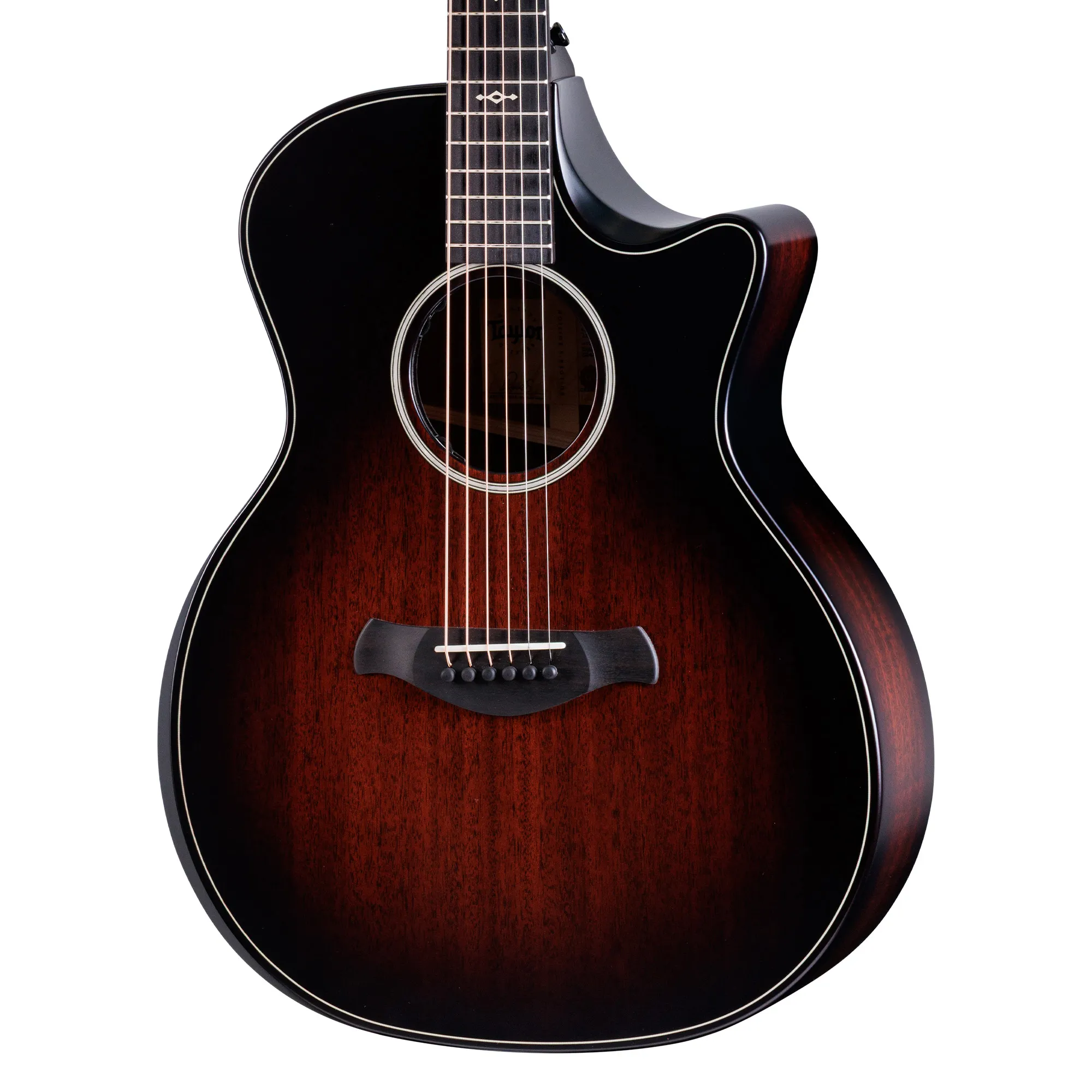 Taylor Next Generation Builder's Edition 324ce Acoustic Electric Guitar - Shaded Edgeburst