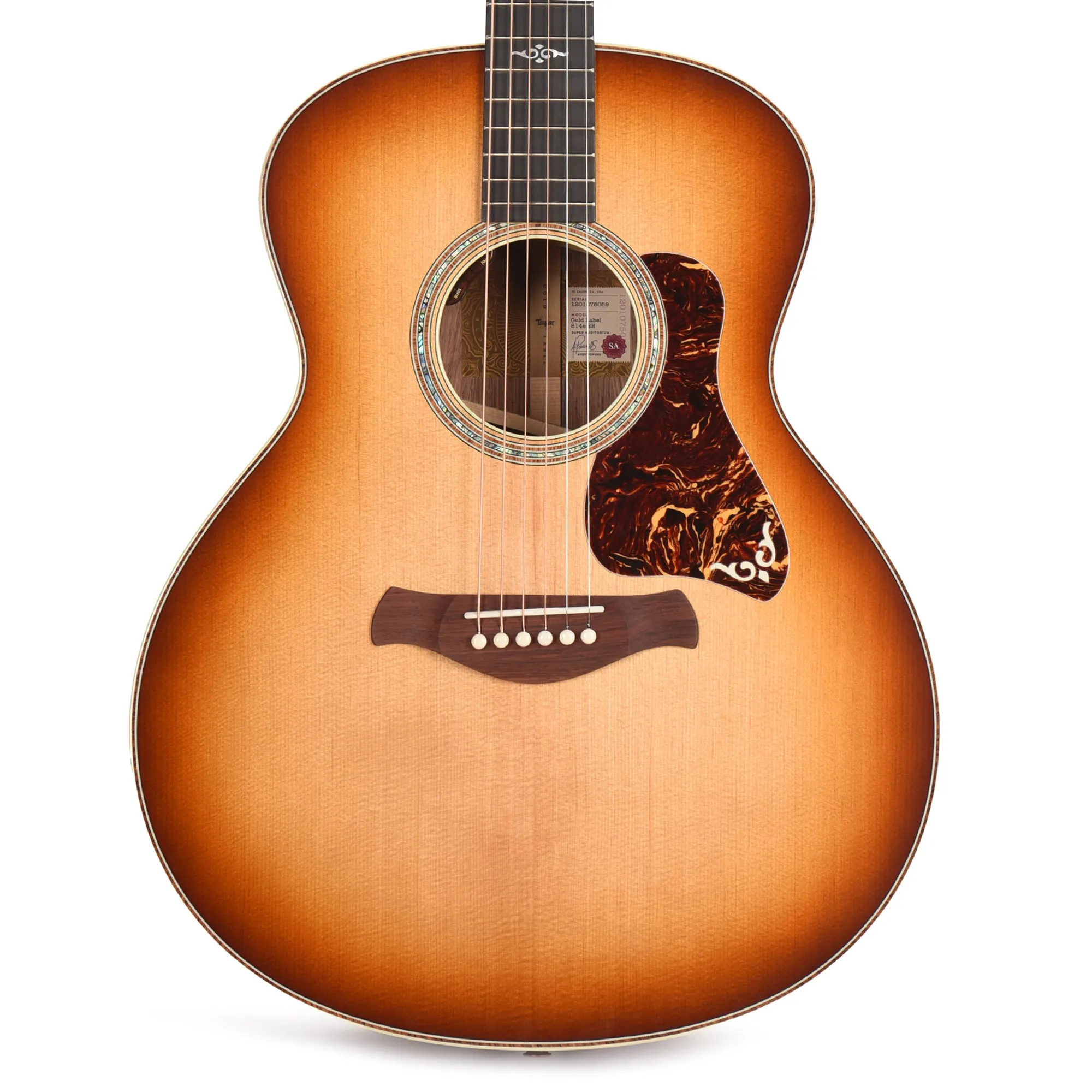 Taylor Gold Label 814e Grand Auditorium Acoustic Electric Guitar - Sunburst (PRE ORDER)