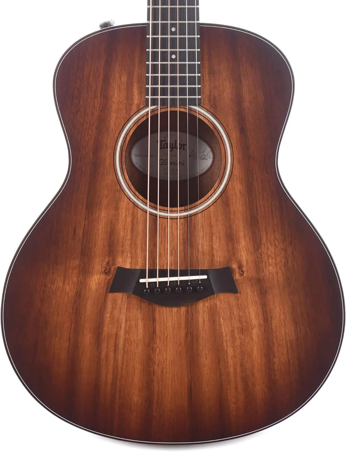 Taylor GS Mini-e Grand Symphony Koa Plus Acoustic Electric Guitar - Shaded Edgeburst