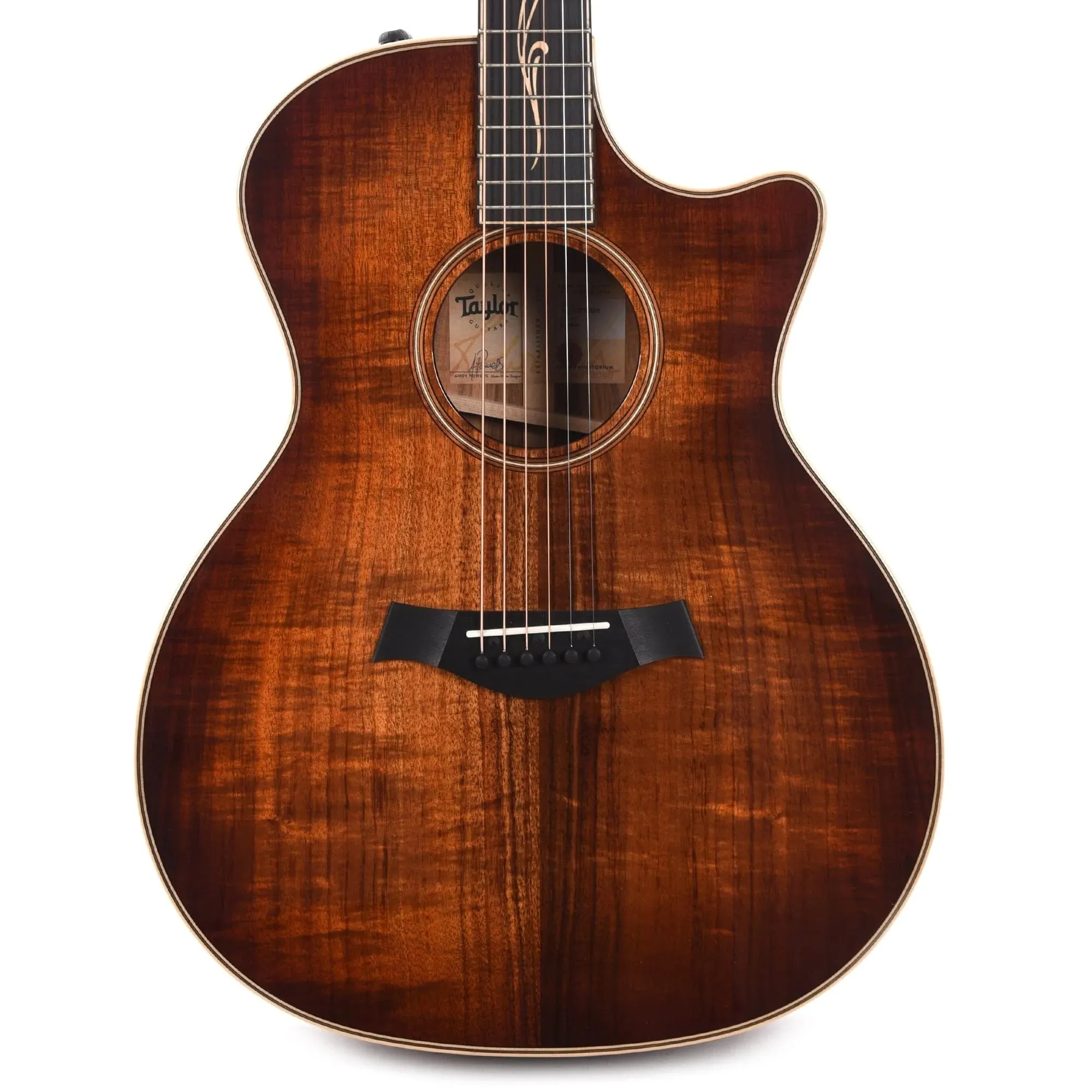 Taylor K24ce Grand Auditorium Acoustic Electric Guitar Gold Gotoh Tuners - Shaded Edgeburst (PRE ORDER)