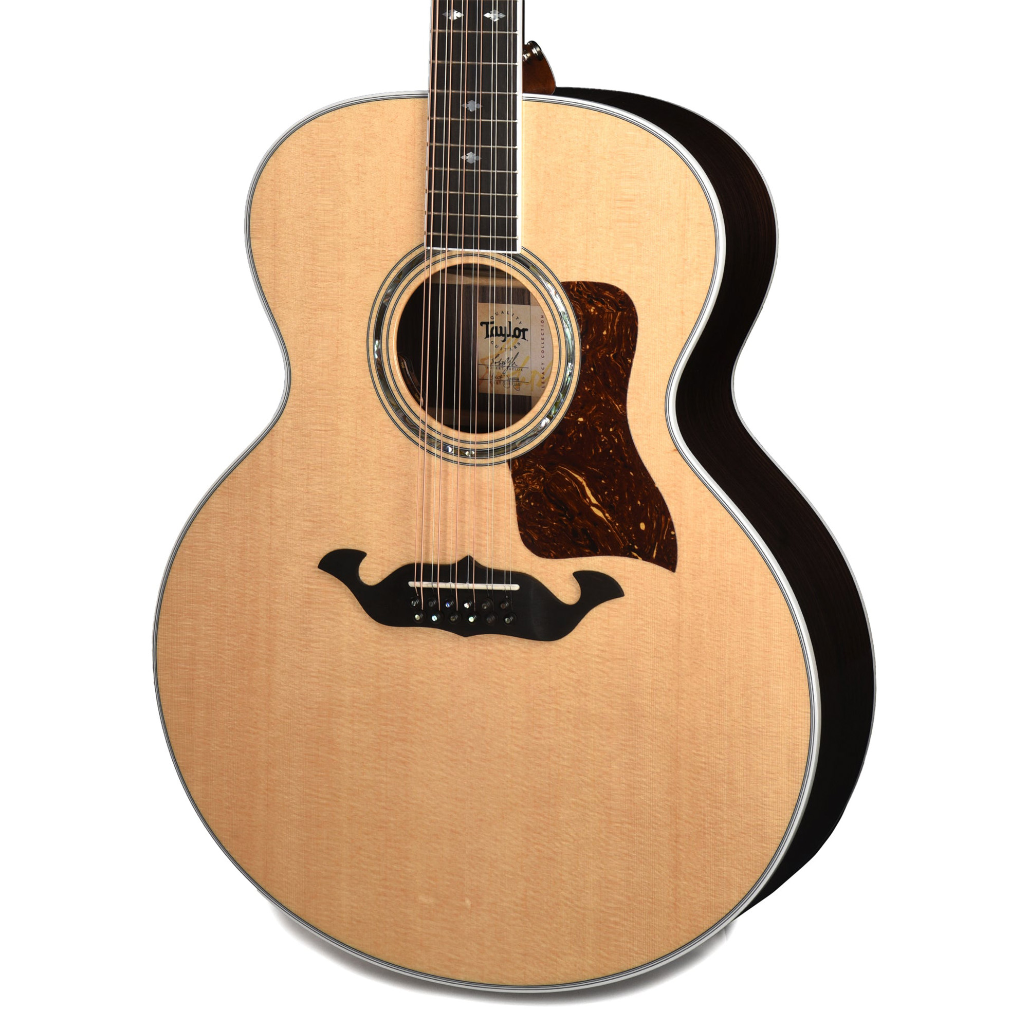 Taylor 855e Legacy Jumbo Acoustic Electric Guitar 12 String - Natural