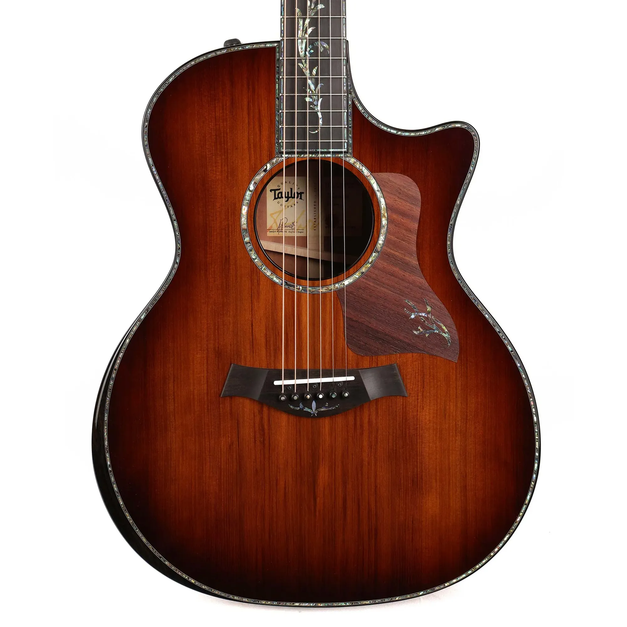 Taylor PS14ce Urban Ironbark Acoustic Electric Guitar - Tobacco