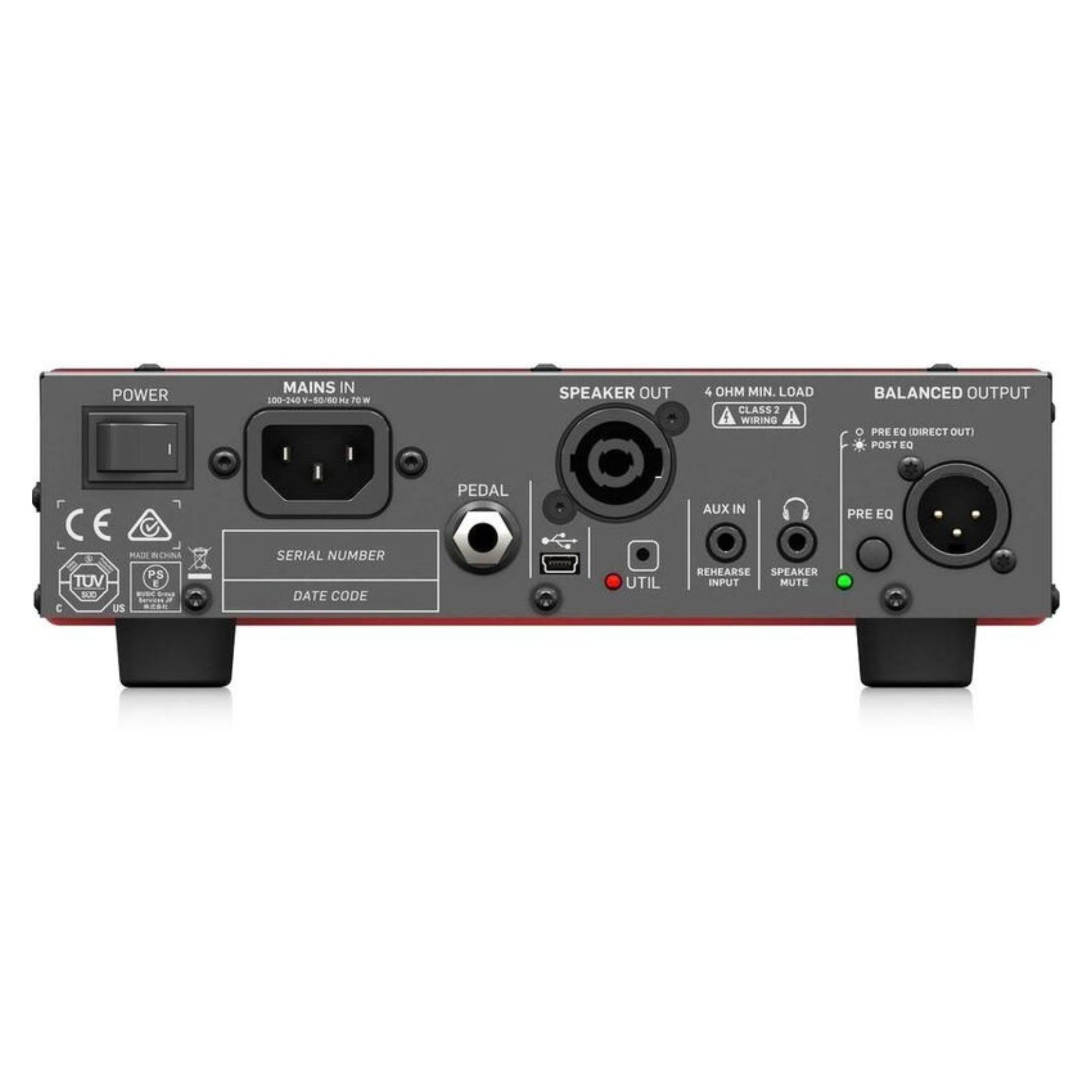 TC Electronic BH250 250-watt Compact Bass Head