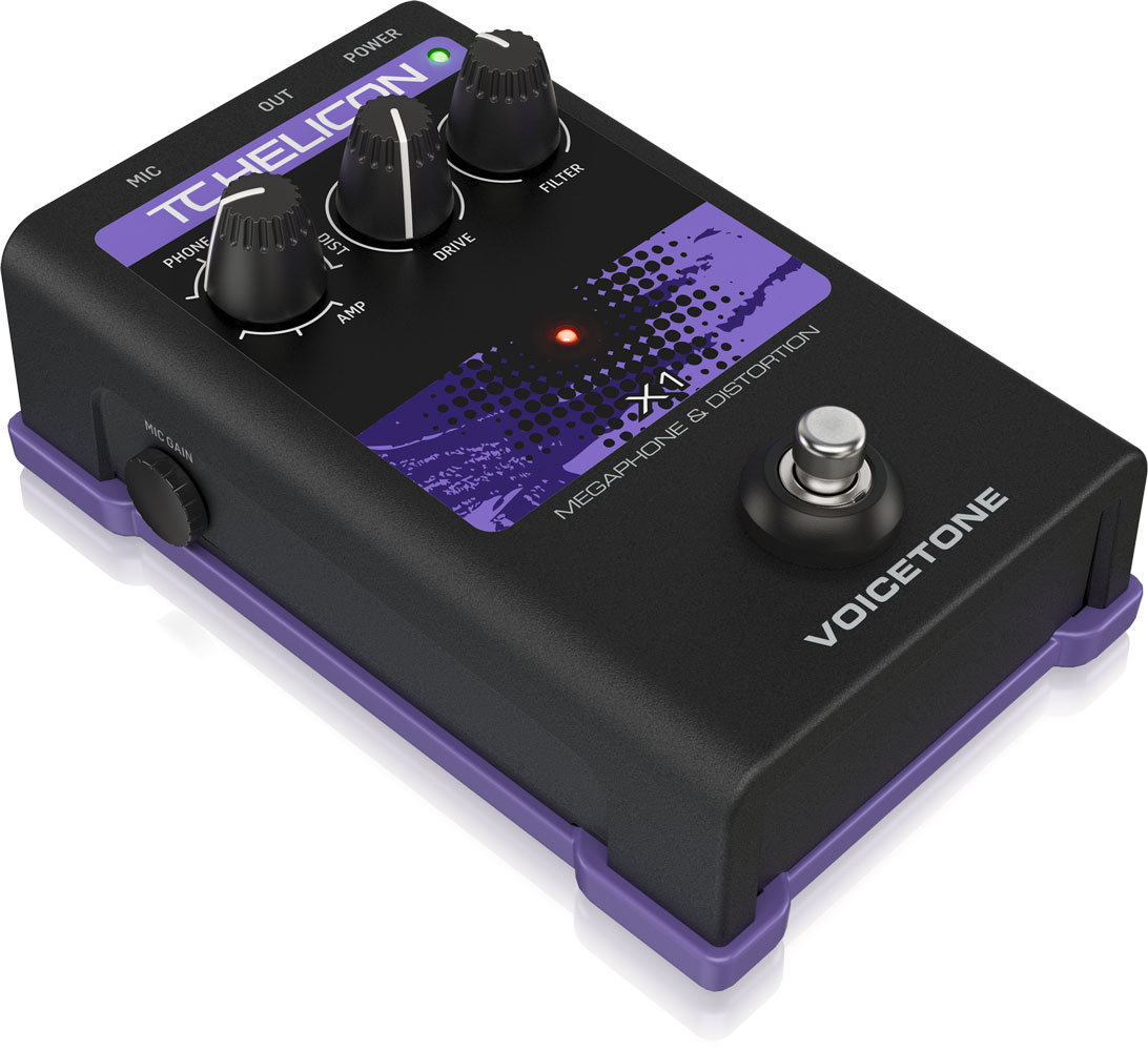 TC Helicon VoiceTone X1 Megaphone and Distortion Vocal Effects - B-Stock