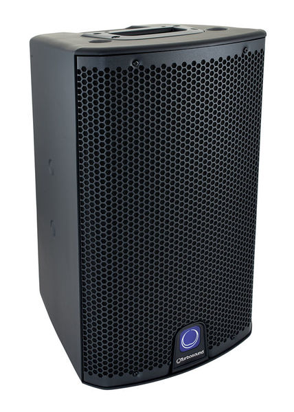 Turbosound iQ8 - 2500 Watt 2 Way 8" Powered Loudspeaker with Klark Teknik DSP Technology, Speaker Modelling and ULTRANET Networking