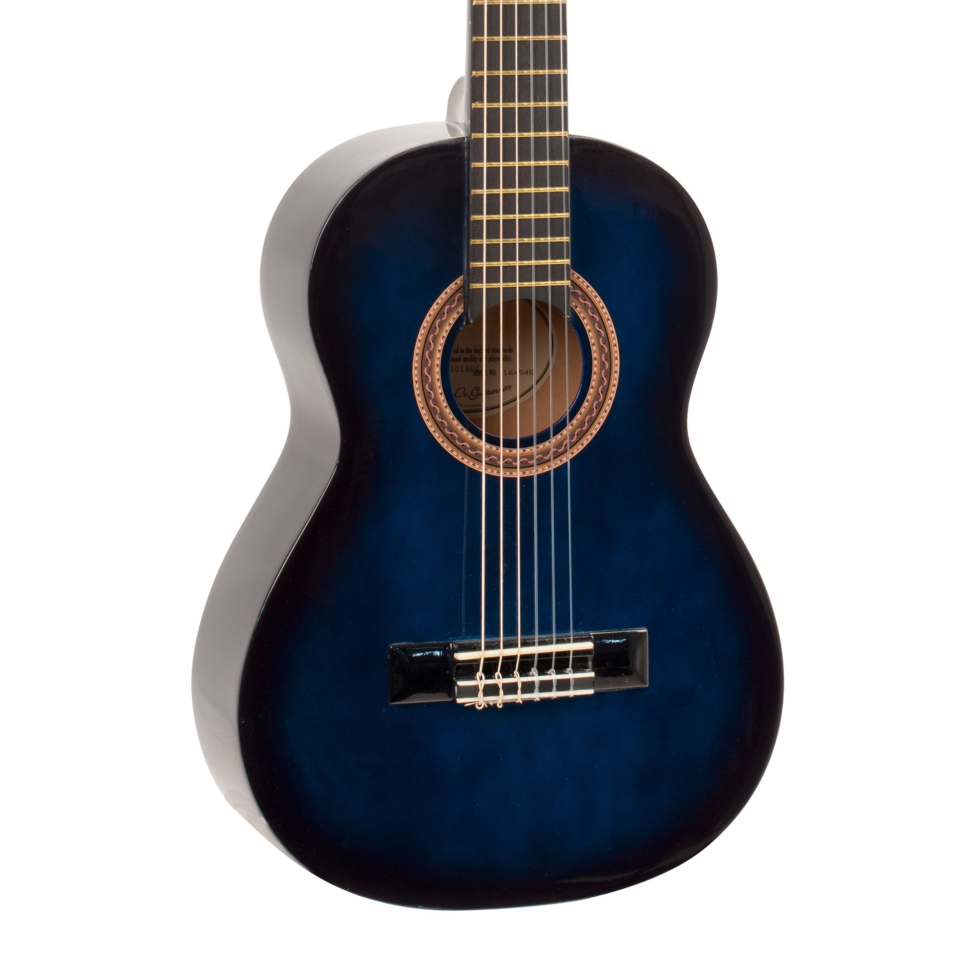 Valencia Black Classical Guitar - 1/4 Size