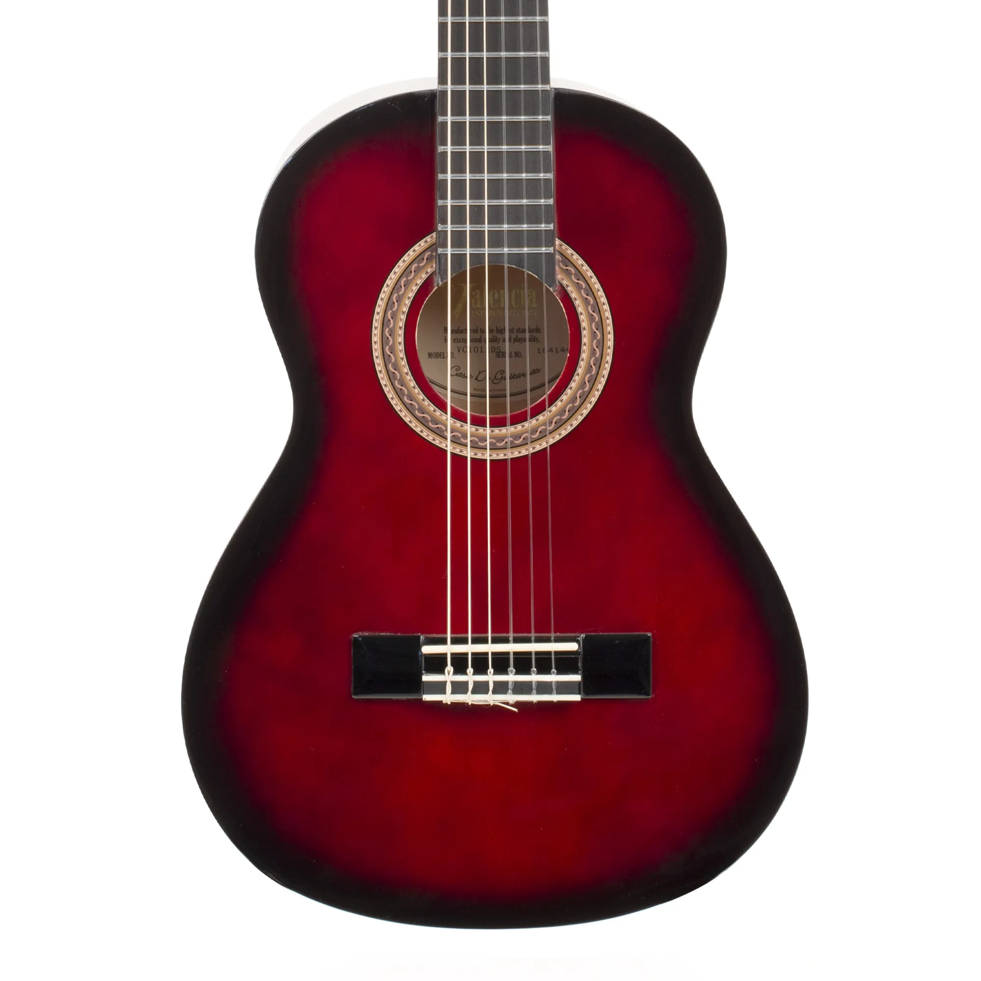 Valencia Red Burst Classical Guitar - 1/4 Size