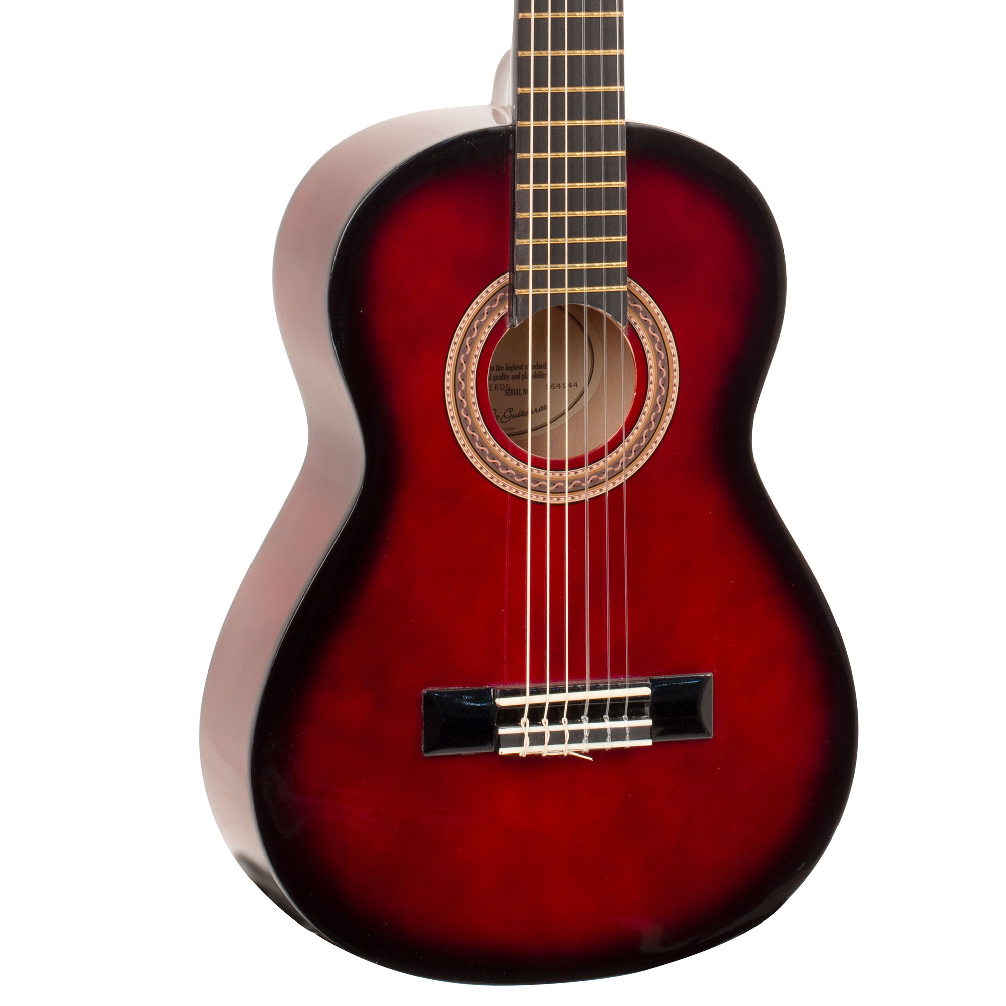 Valencia Red Burst Classical Guitar - 1/4 Size