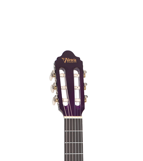 Valencia Purple Sunburst Classical Guitar - 3/4 Size