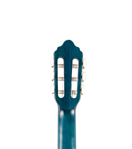 Valencia Transparent Blue Classical Guitar - 1/2 Size