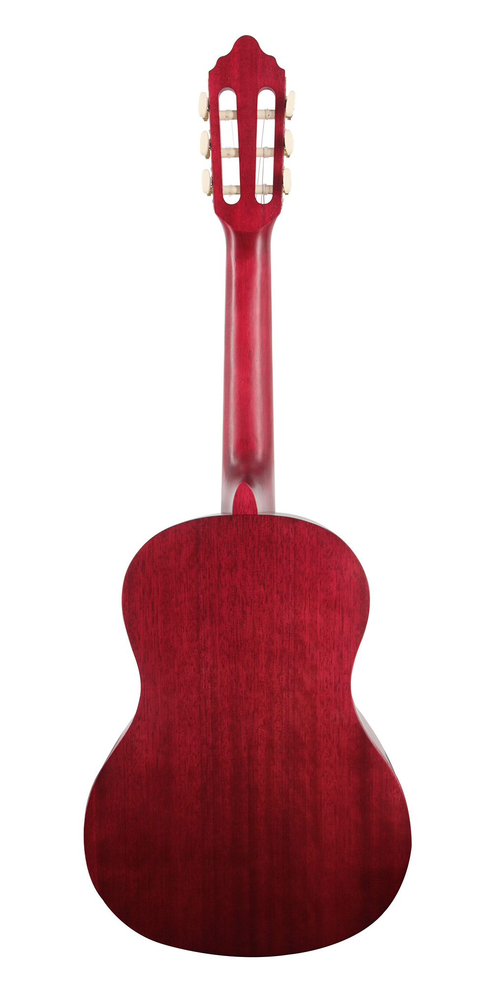 Valencia Transparent Wine Red Classical Guitar - 1/2 Size