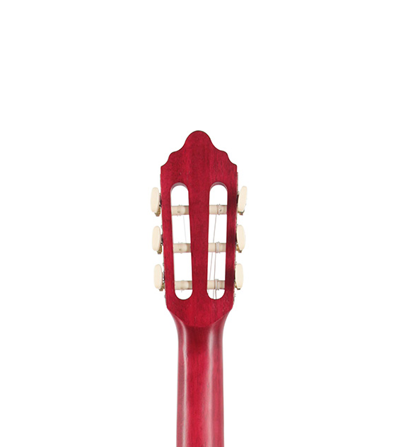 Valencia Transparent Wine Red Classical Guitar - 1/2 Size