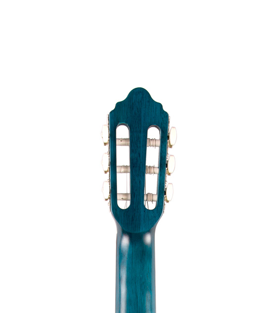 Valencia Classical Guitar - Transparent Blue