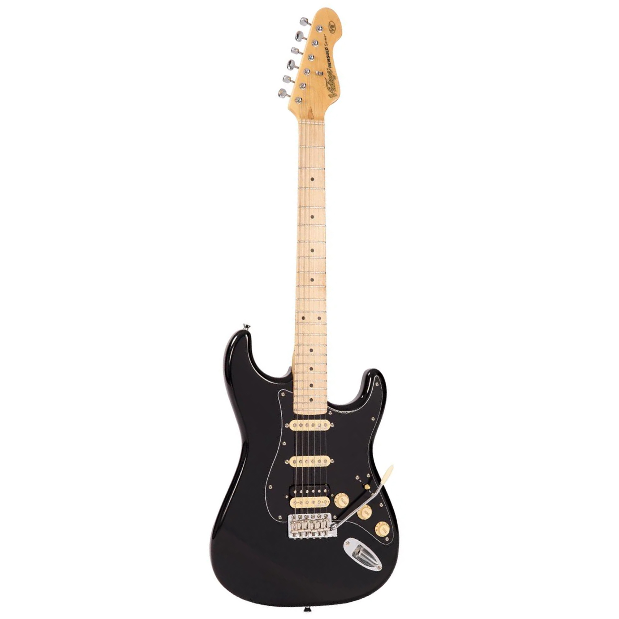 Vintage Reissued Electric Guitar - Boulevard Black