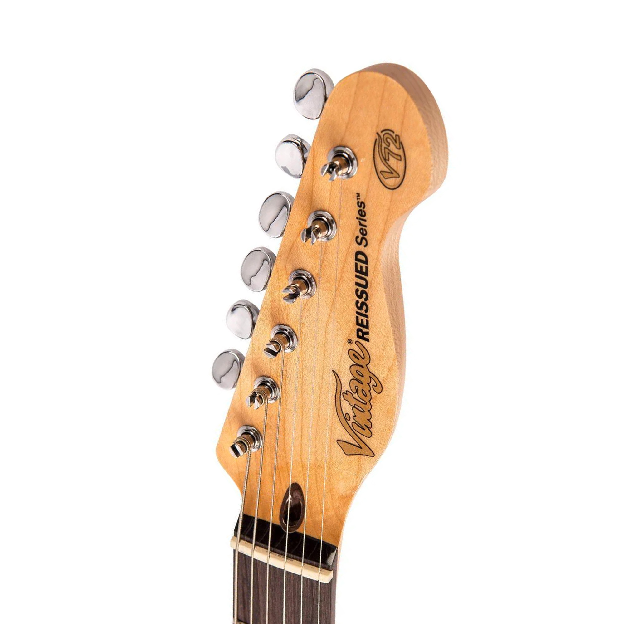 Vintage Reissued Custom Spec Electric Guitar - Flame Tobacco Burst
