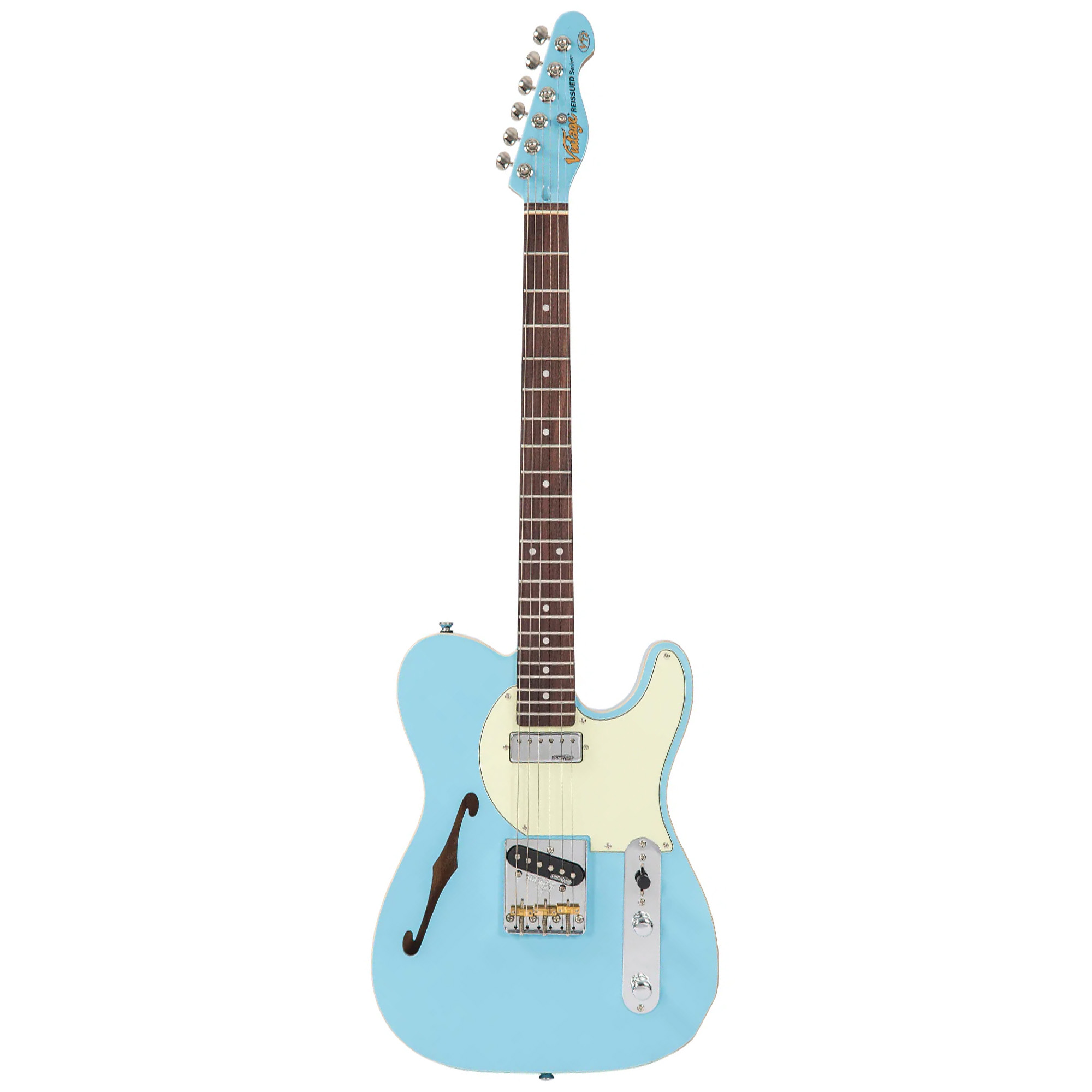 Vintage Reissued Electric Guitar - Laguna Blue