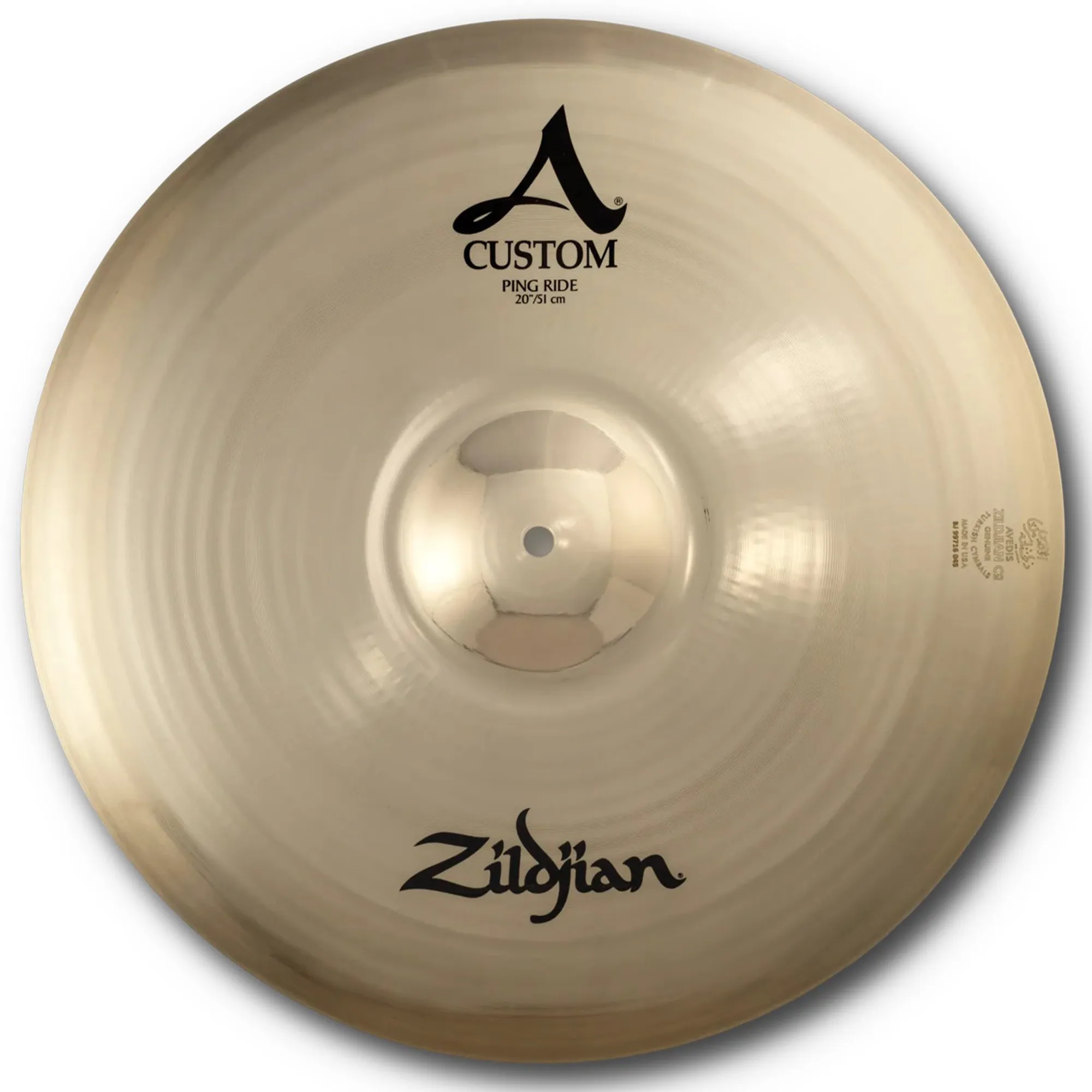 Zildjian A Custom Ping Ride Cymbal - 20 inch