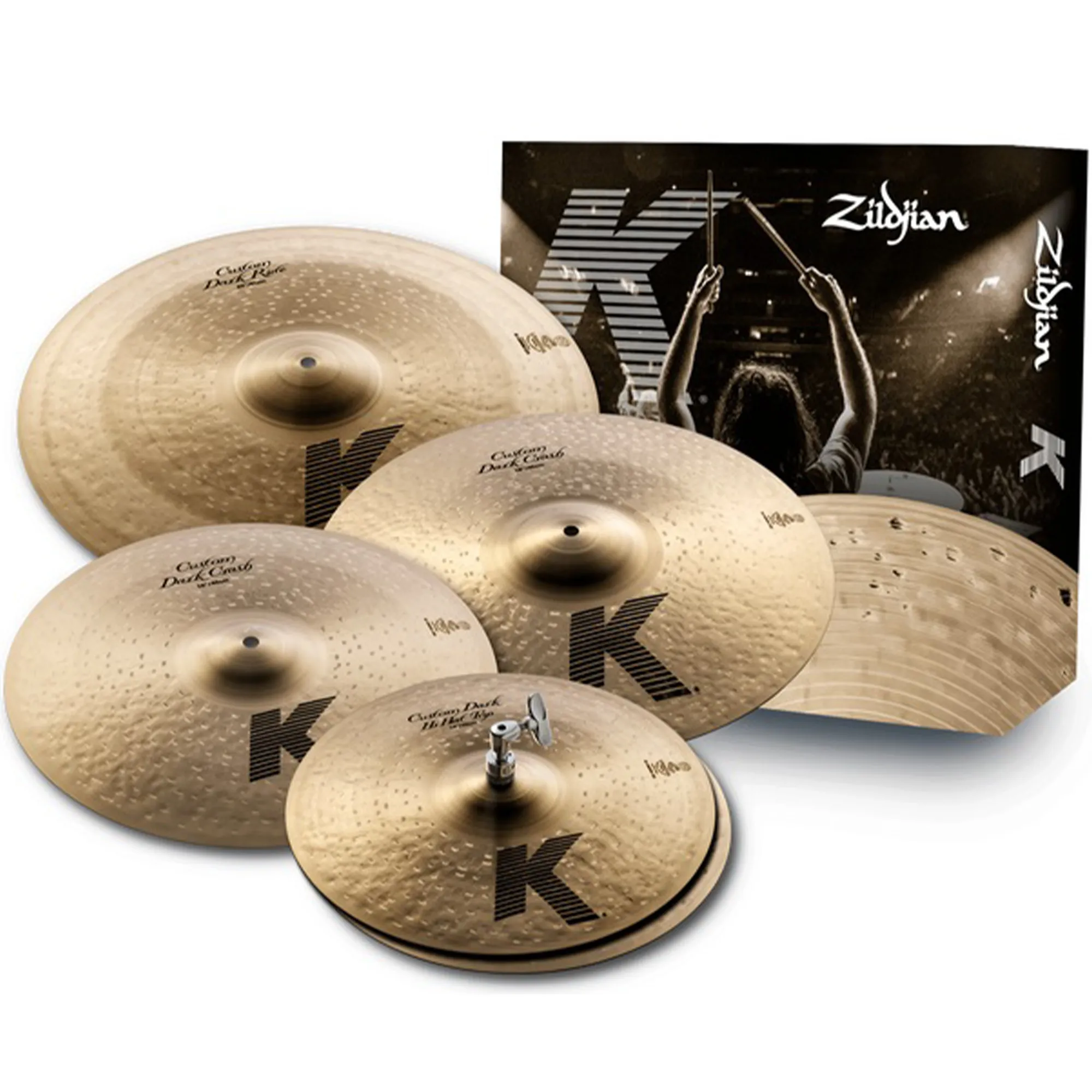 Zildjian K Custom Cymbal Set - Dark Pack