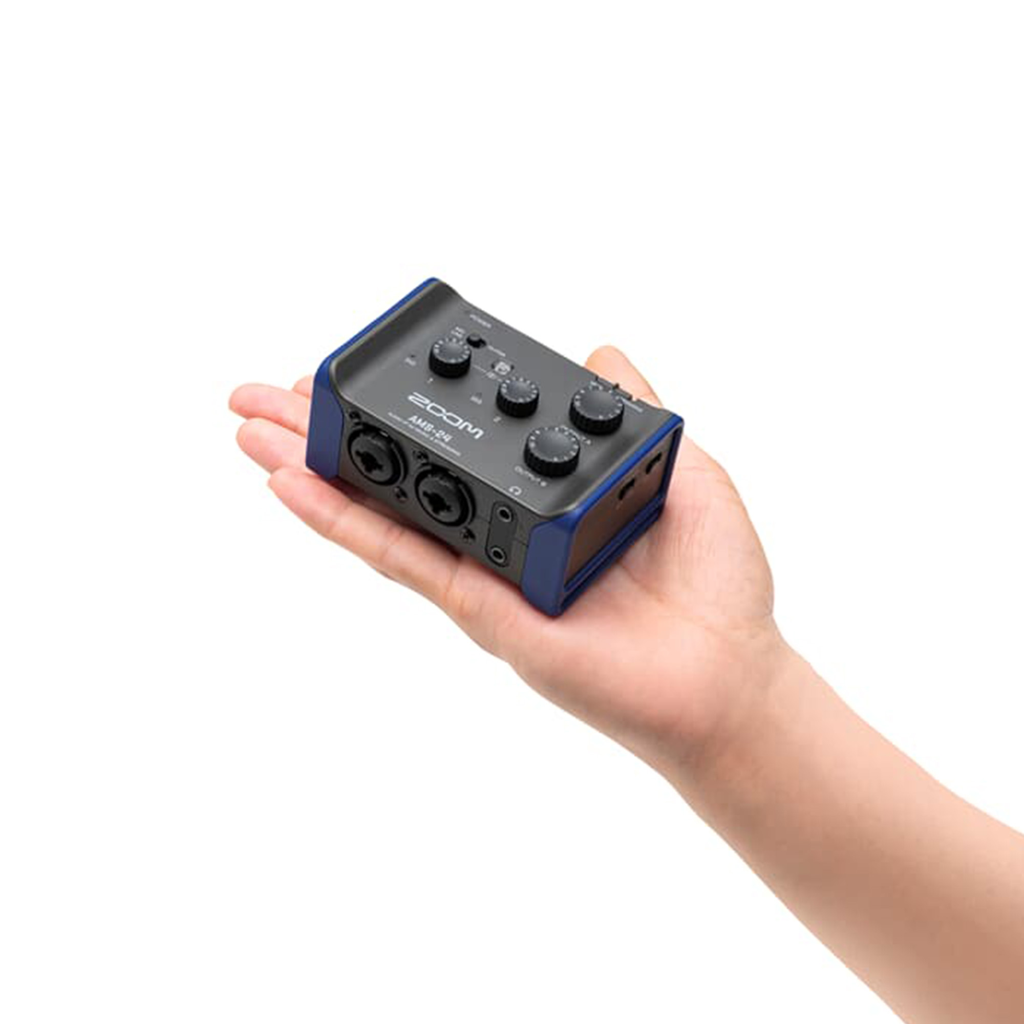 Zoom AMS-24 2x4 USB Audio Interface for Music and Streaming- 2 Years Warranty