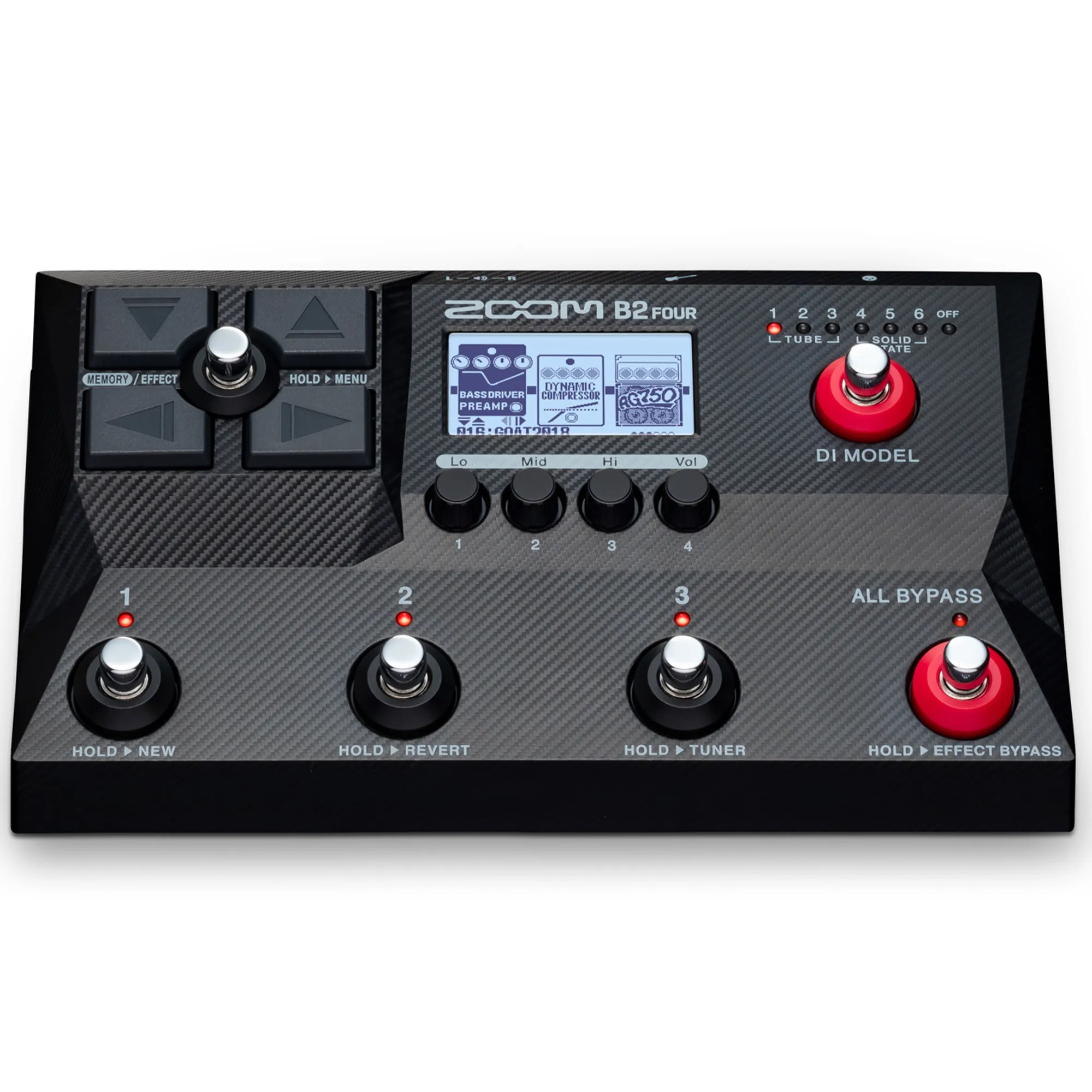 Zoom B2 Four Bass Multi Effects Processor - 2 Years Warranty