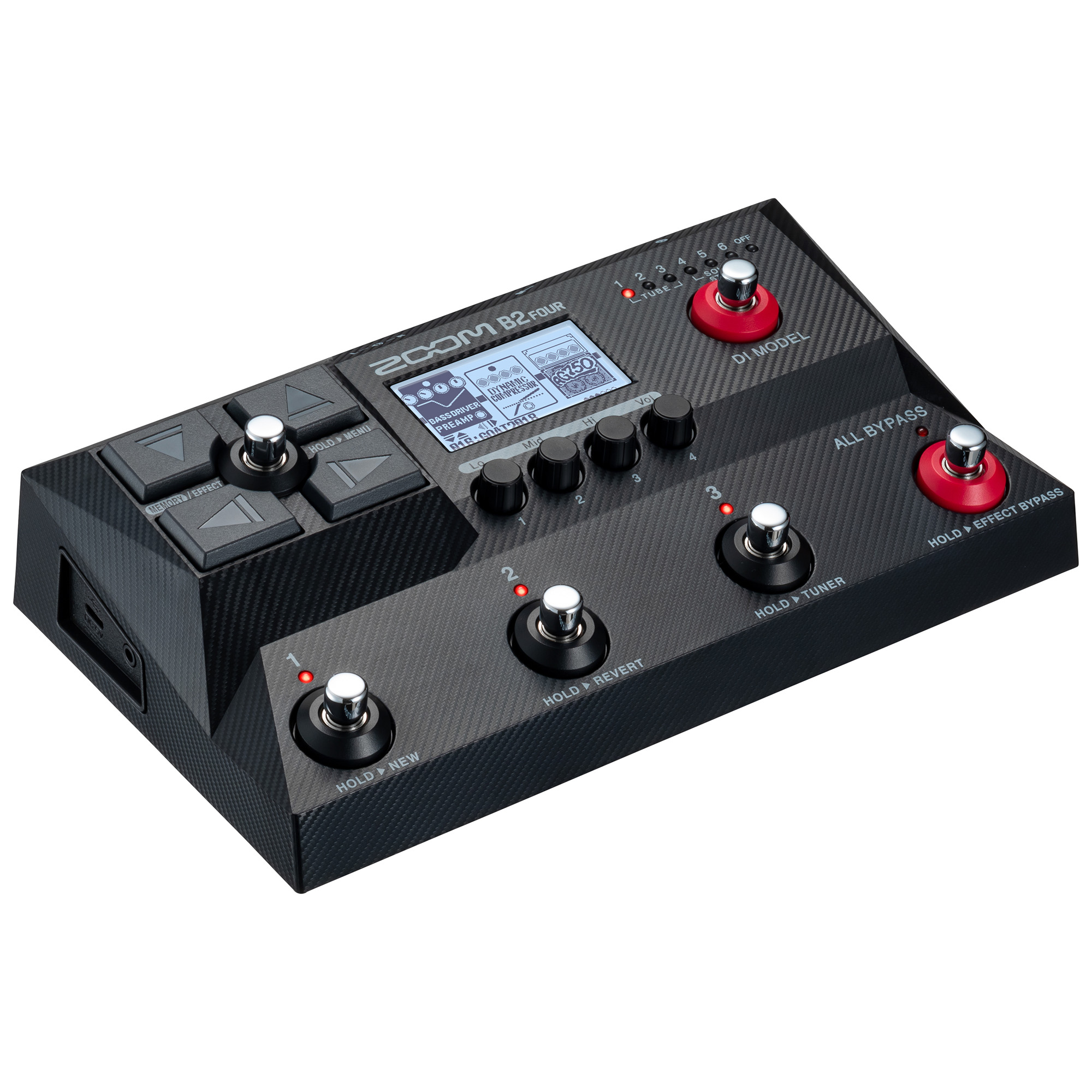 Zoom B2 Four Bass Multi Effects Processor - 2 Years Warranty