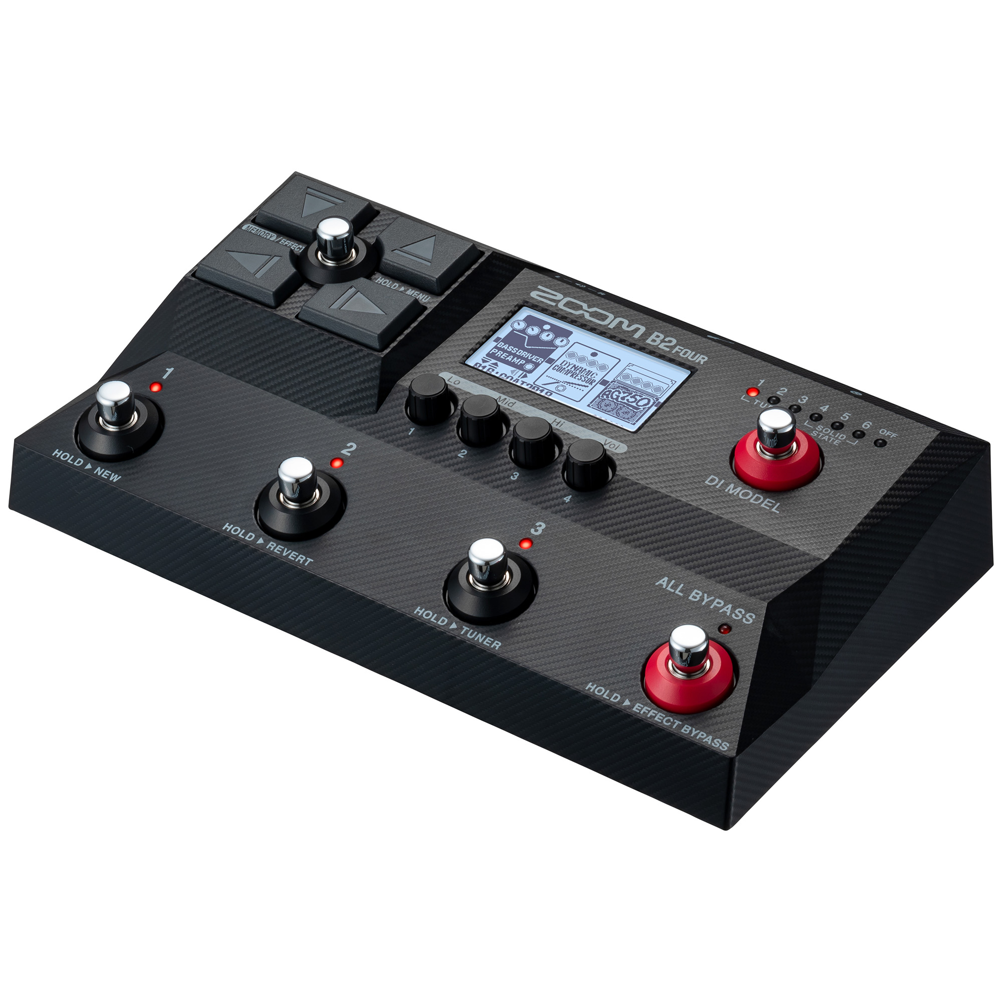 Zoom B2 Four Bass Multi Effects Processor - 2 Years Warranty