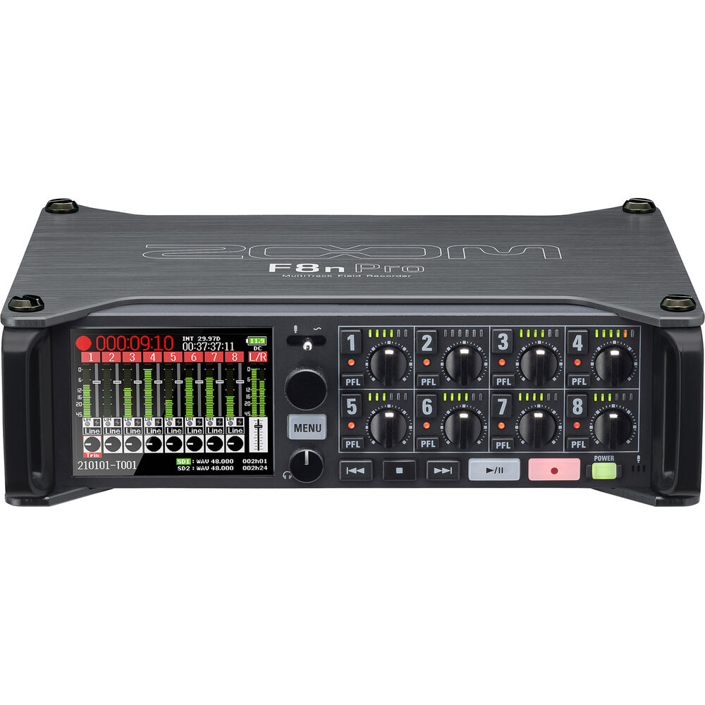 Zoom F8nPro Multitrack Field Recorder- 2 Years Warranty