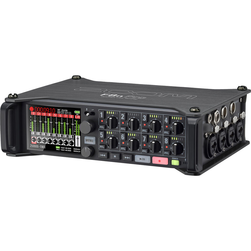Zoom F8nPro Multitrack Field Recorder- 2 Years Warranty
