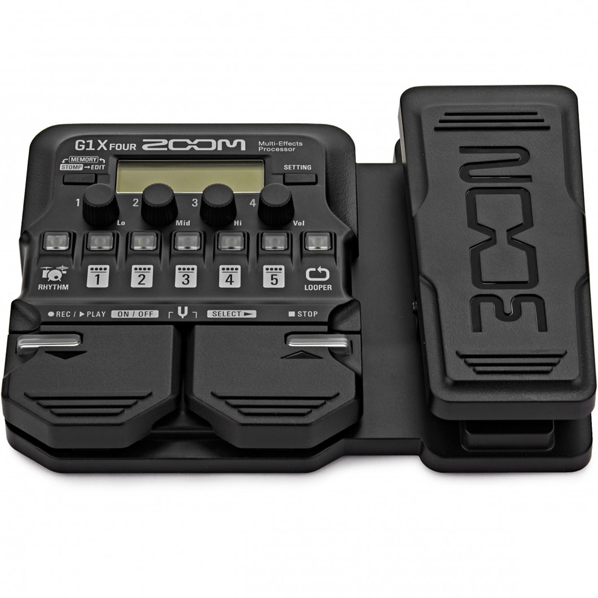 Zoom G1X FOUR Multi-Effects Processor with Expression Pedal- 2 Years Warranty