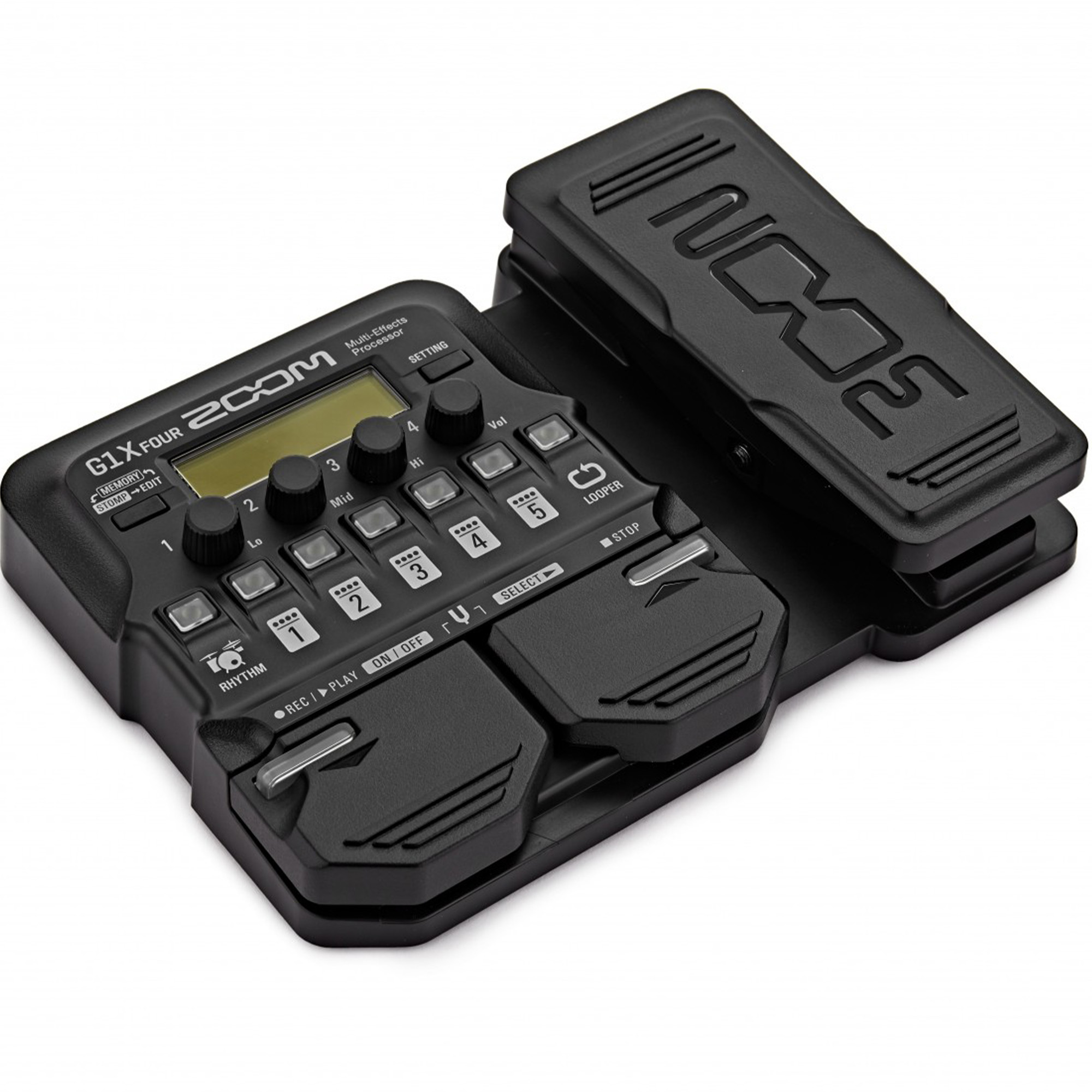 Zoom G1X FOUR Multi-Effects Processor with Expression Pedal- 2 Years Warranty